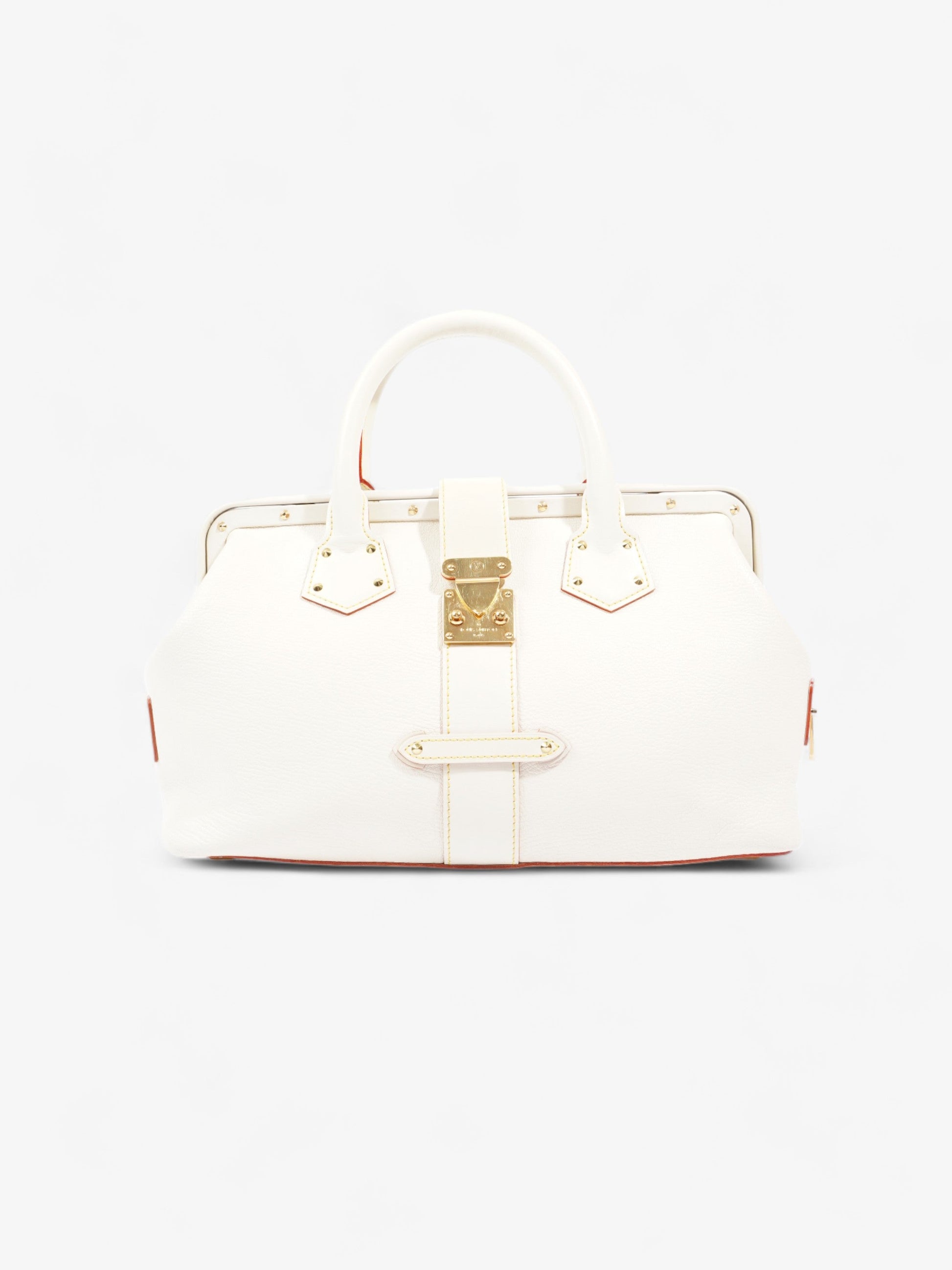 Louis Vuitton L'Ingenieux PM Leather Cream Handbag