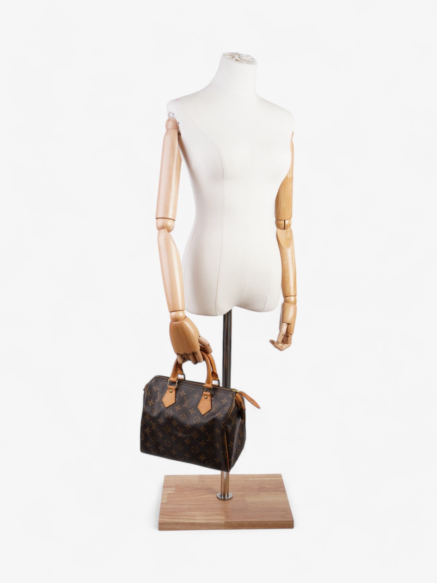 Louis Vuitton Speedy Coated 25 Monogram Canvas Coated Canvas Apparel