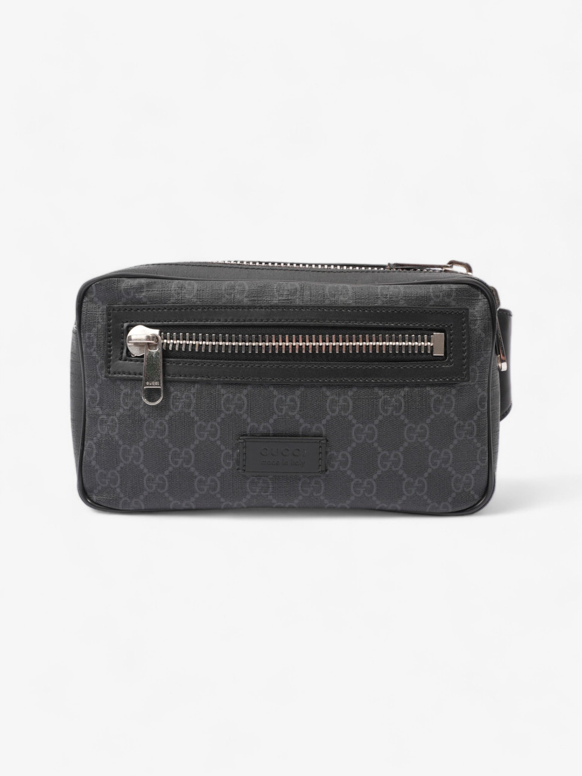 Gucci Web Belt Bag Supreme Coated Canvas Blue Accessory
