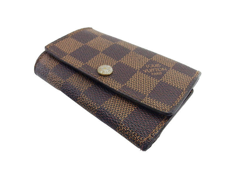 Louis Vuitton Key holder N62630 Multicles6 Brown Beige Key Chain P1009