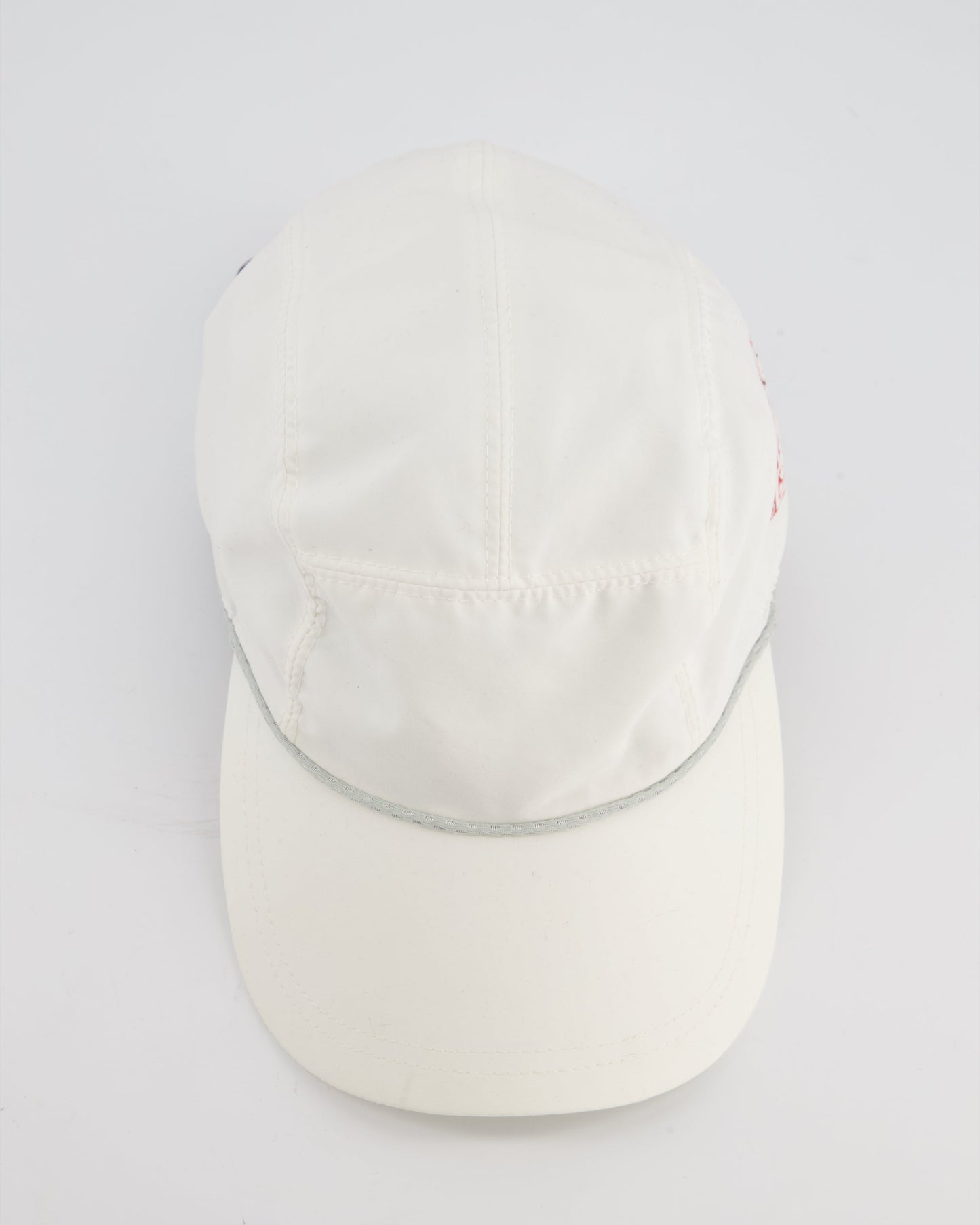 Chanel White   Nylon CC Camélia Sports Cap Size M