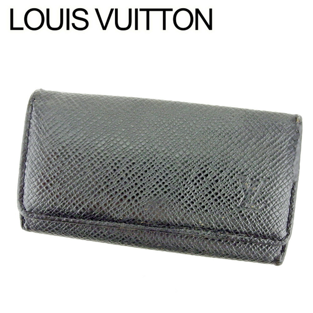 Louis Vuitton Key holder M30522 Multicles4 Black Key Chain P795