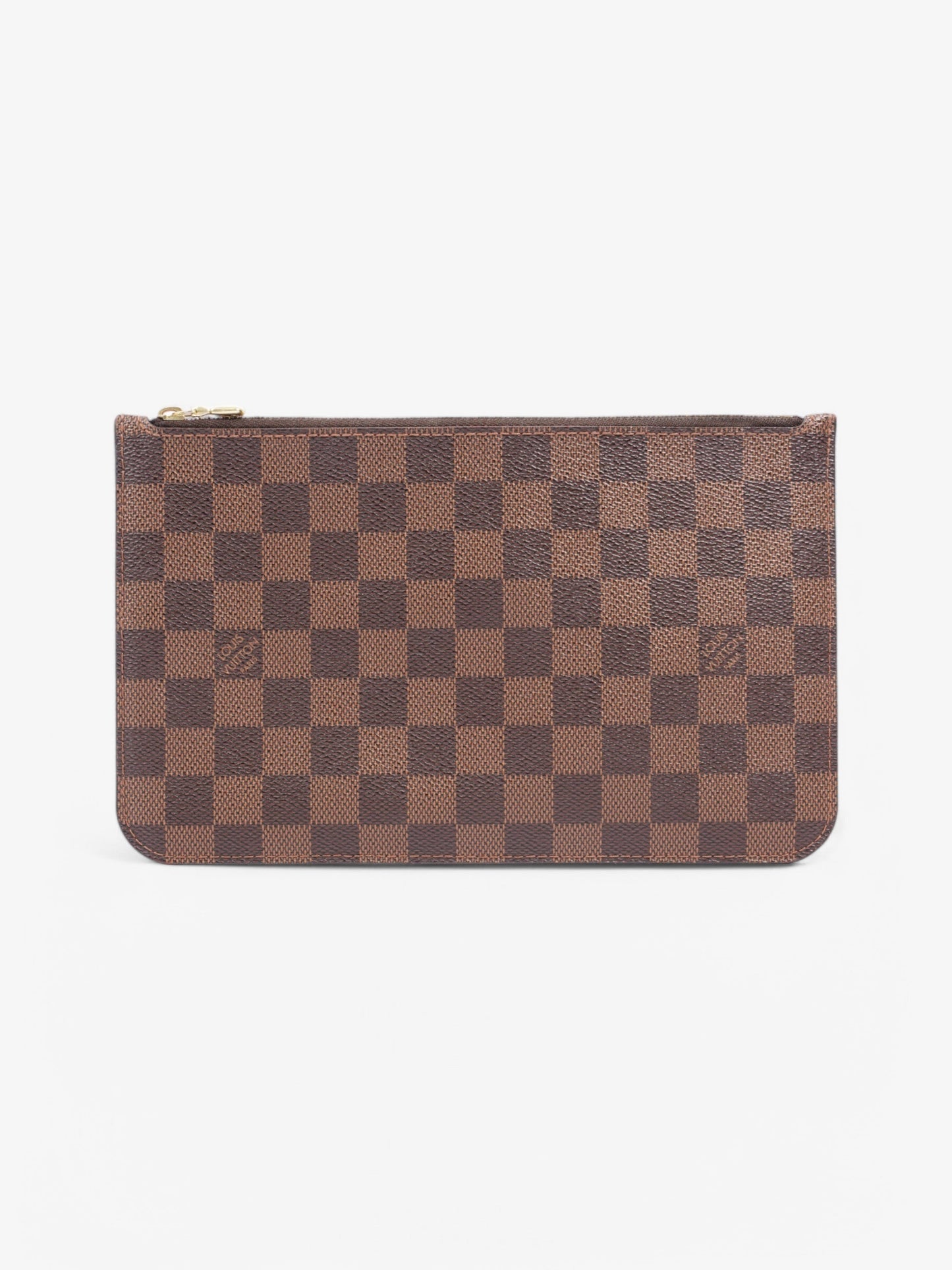 Louis Vuitton Neverful Pochette Ebene Coated Damier Canvas Coated Canvas Apparel Canvas 5