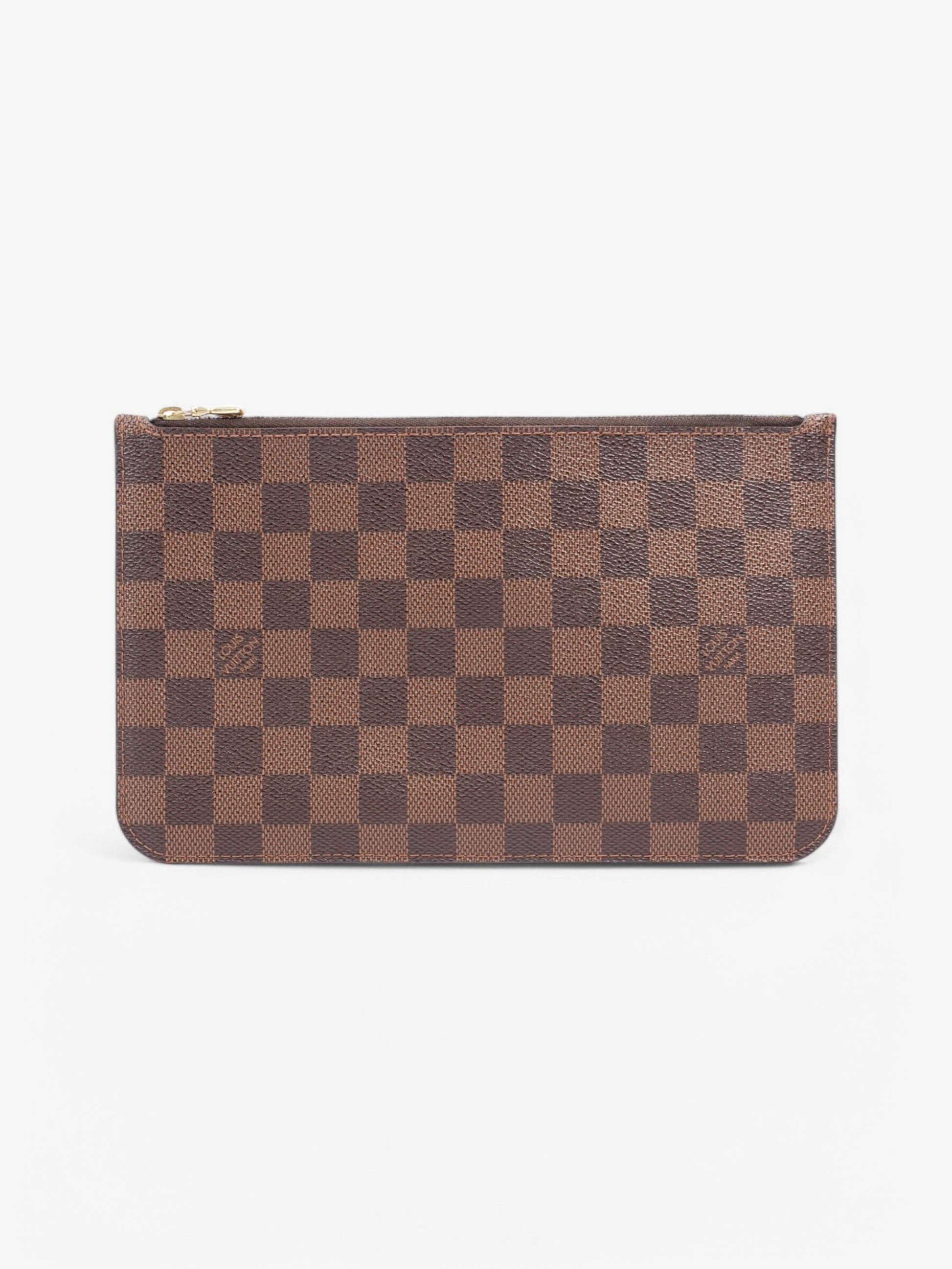 Louis Vuitton Neverful Pochette Ebene Coated Damier Canvas Coated Canvas Apparel Canvas 5