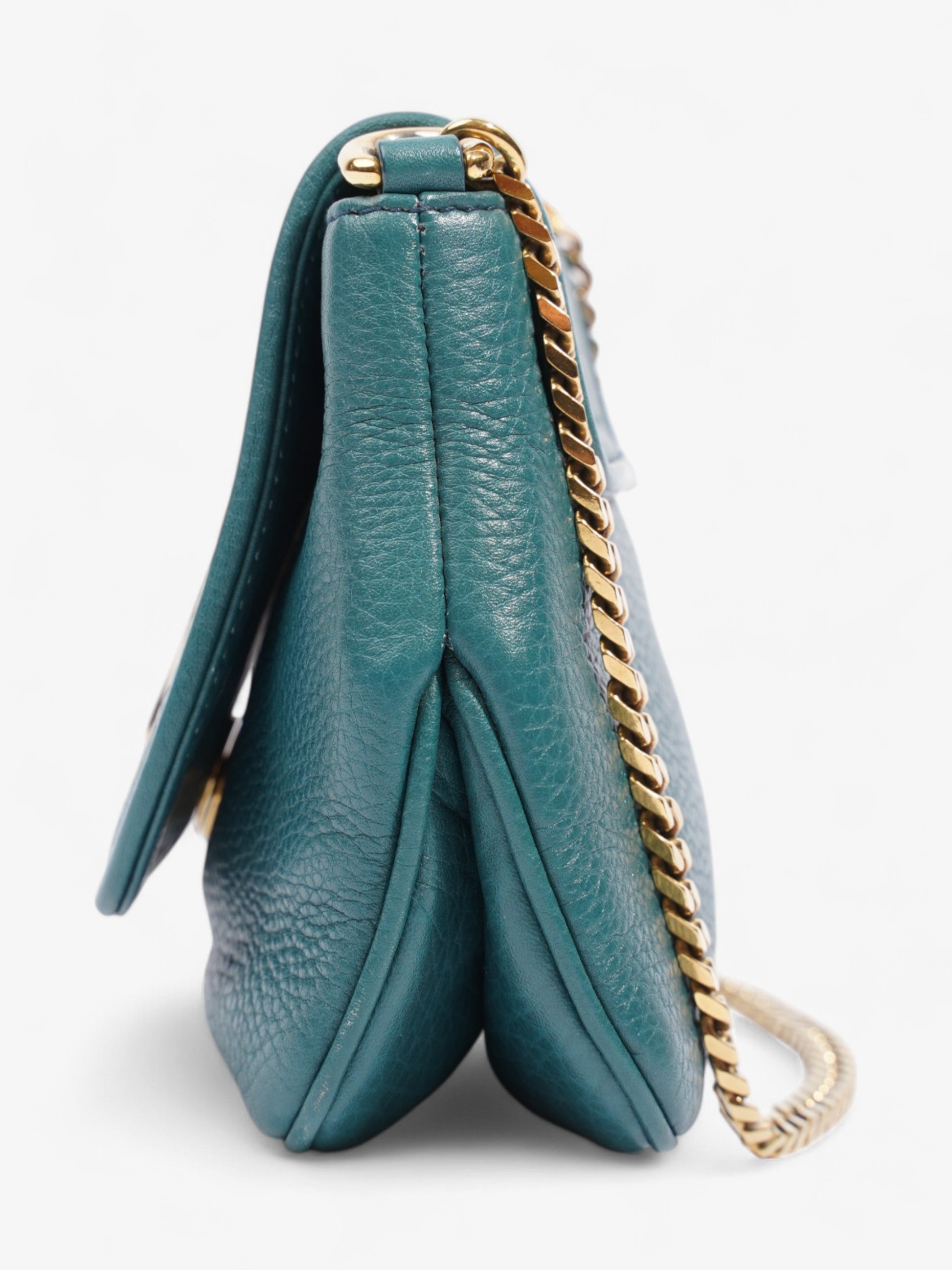 Gucci Crossbody Teal Leather Crossbody Bag