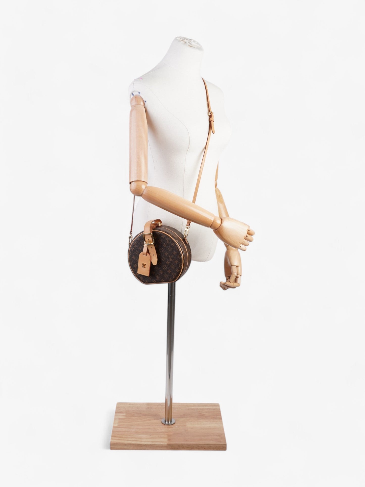 Louis Vuitton Boite Chapeau Petite Monogram Canvas Handbag