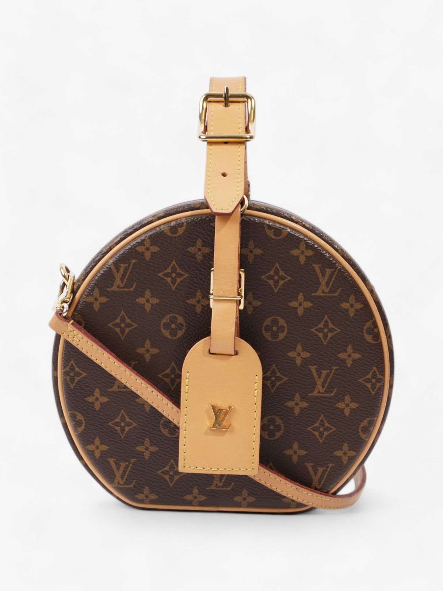 Louis Vuitton Boite Chapeau Petite Monogram Canvas Handbag