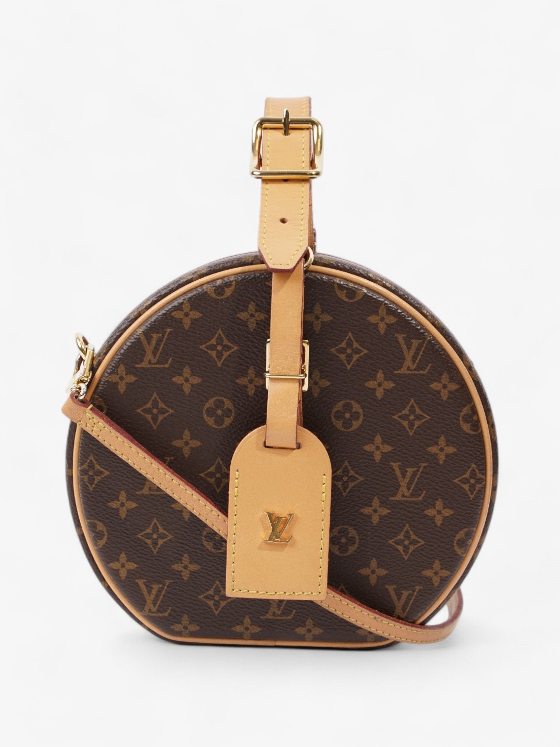 Louis Vuitton Boite Chapeau Petite Monogram Canvas Handbag