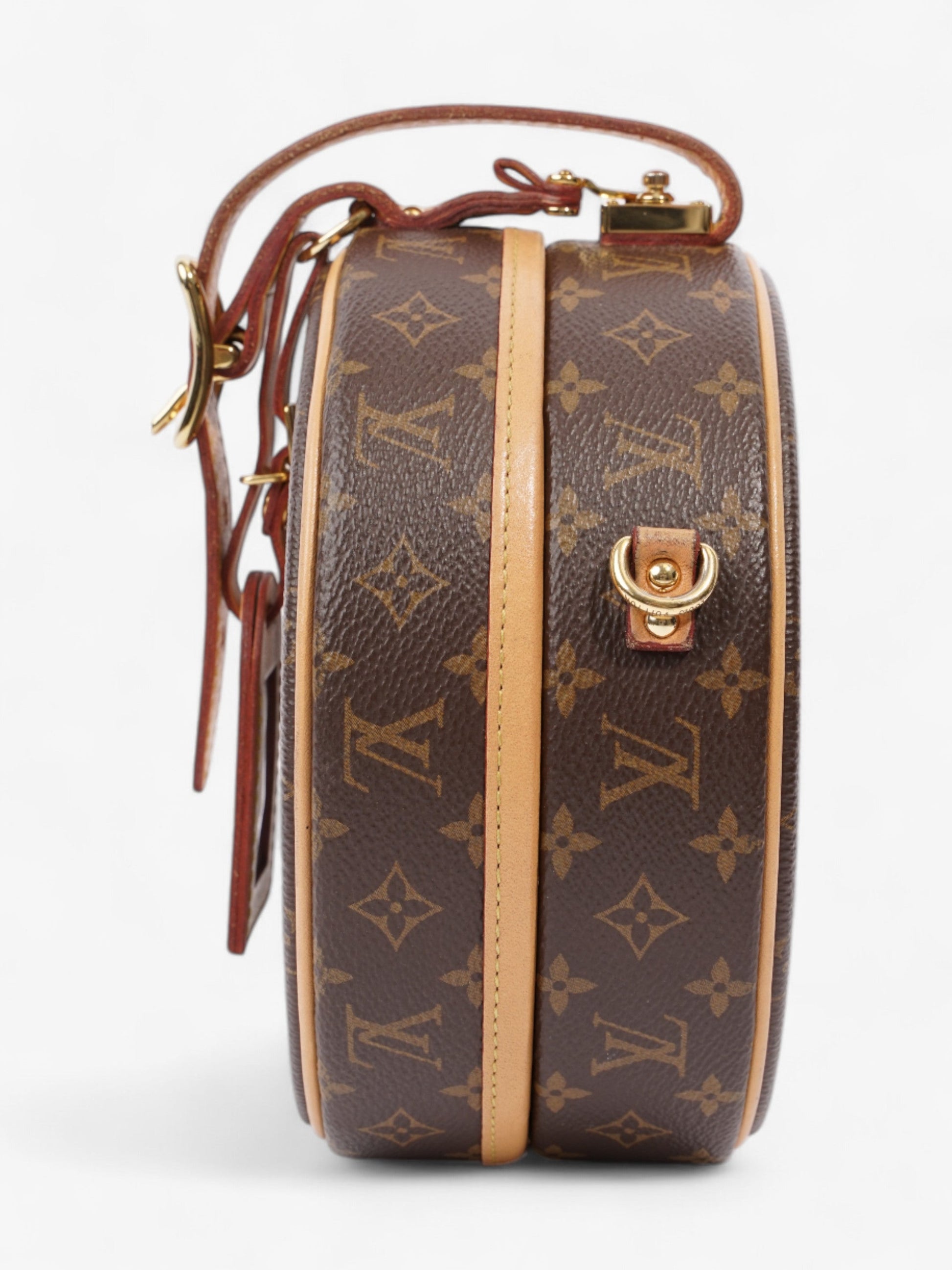 Louis Vuitton Boite Chapeau Petite Monogram Canvas Handbag