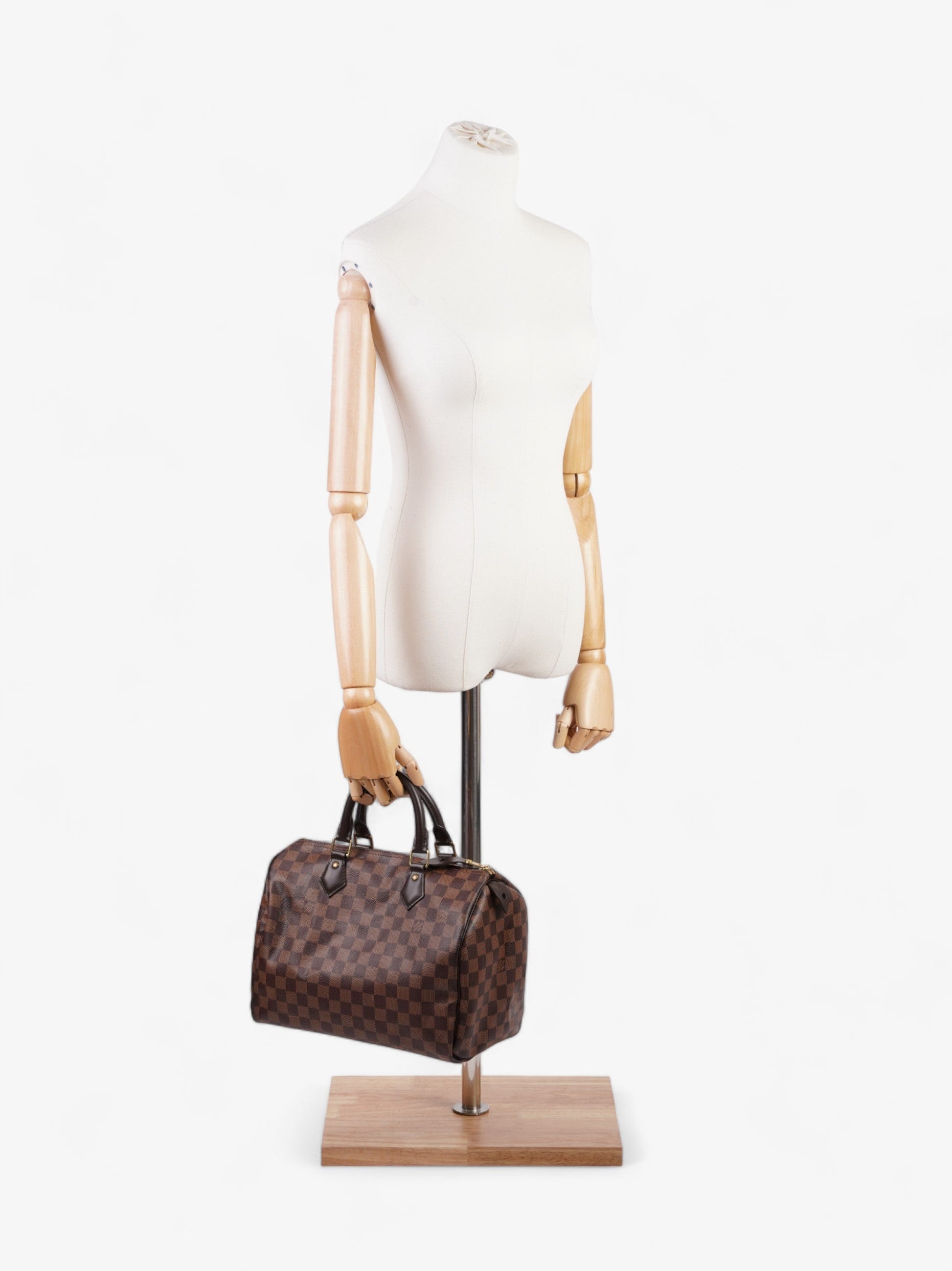 Louis Vuitton Speedy 30 Ebene Coated Canvas Damier Apparel
