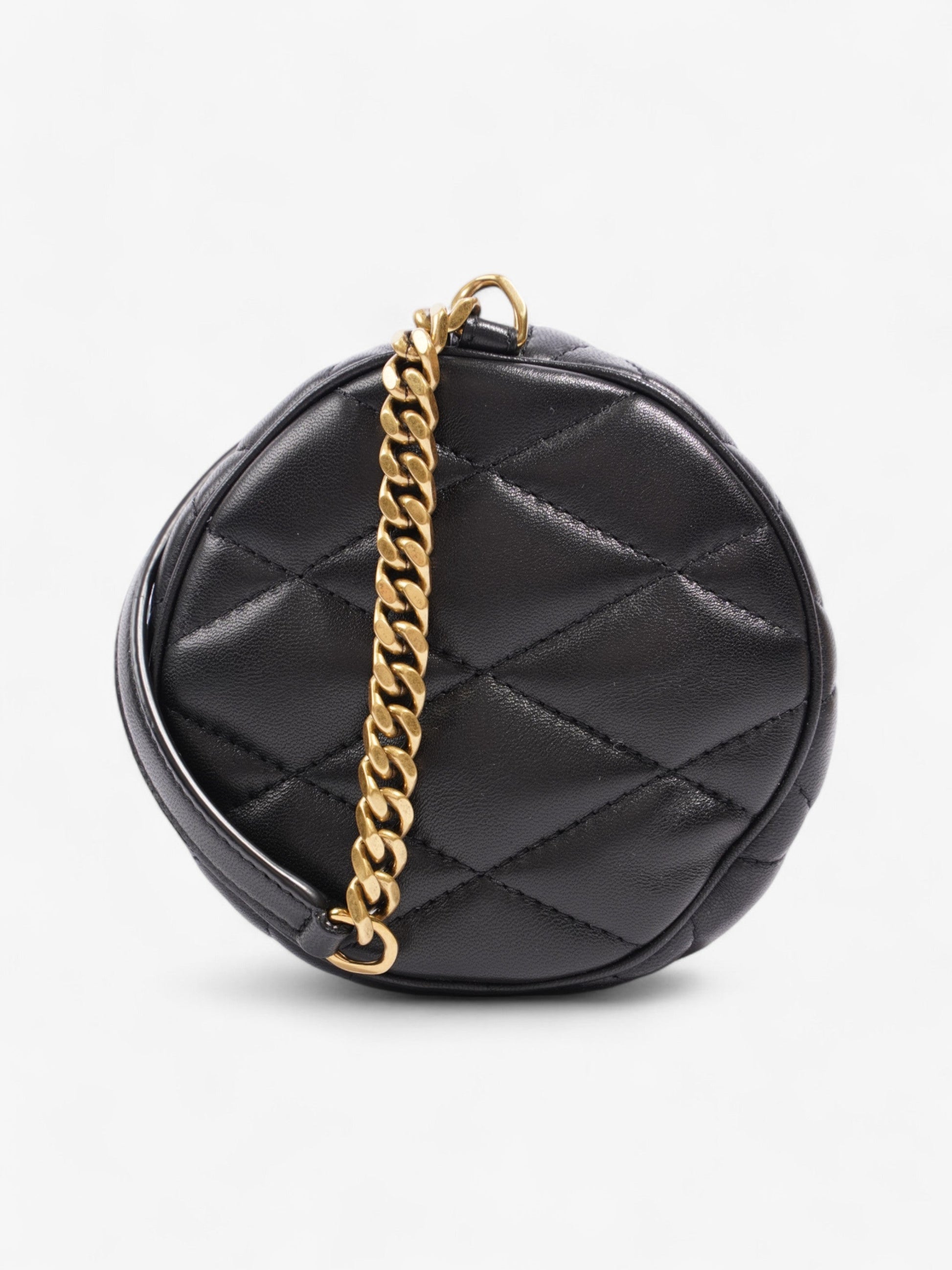 YSL Saint Laurent Sade Tube Bag Leather Lambskin Black Shoulder Bag