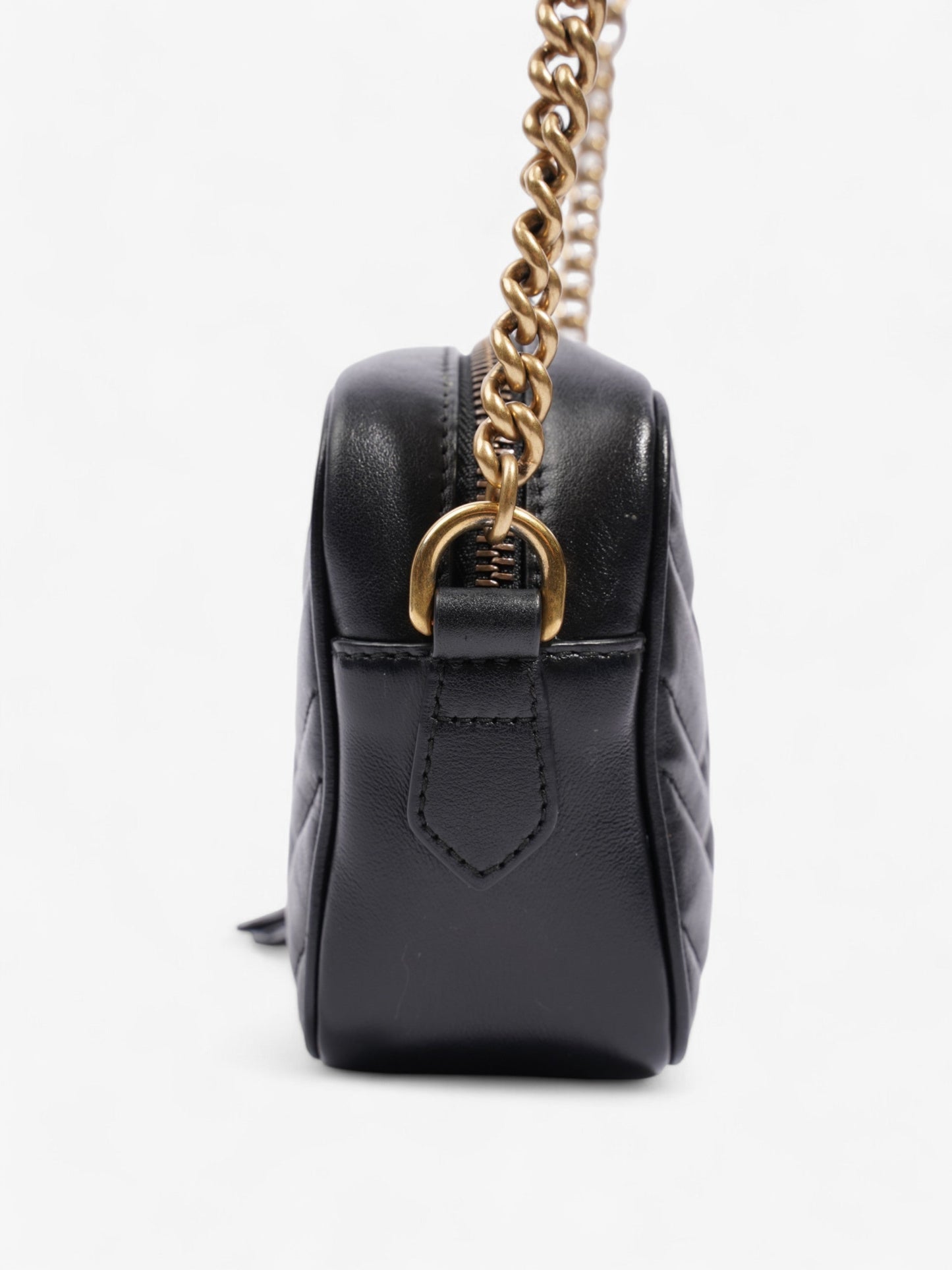 Gucci Marmont Shoulder Bag Mini Leather Matelasse Crossbody Bag