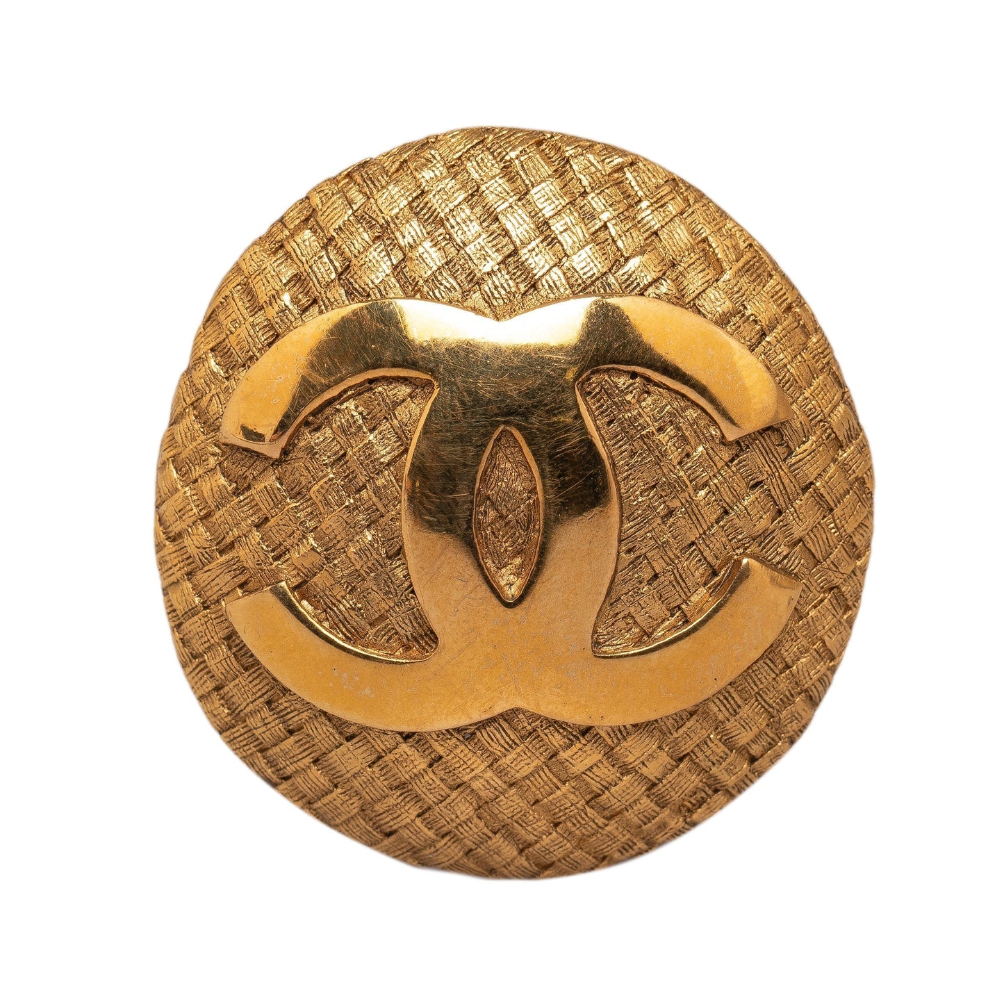 CHANEL CC Brooch Costume Brooch