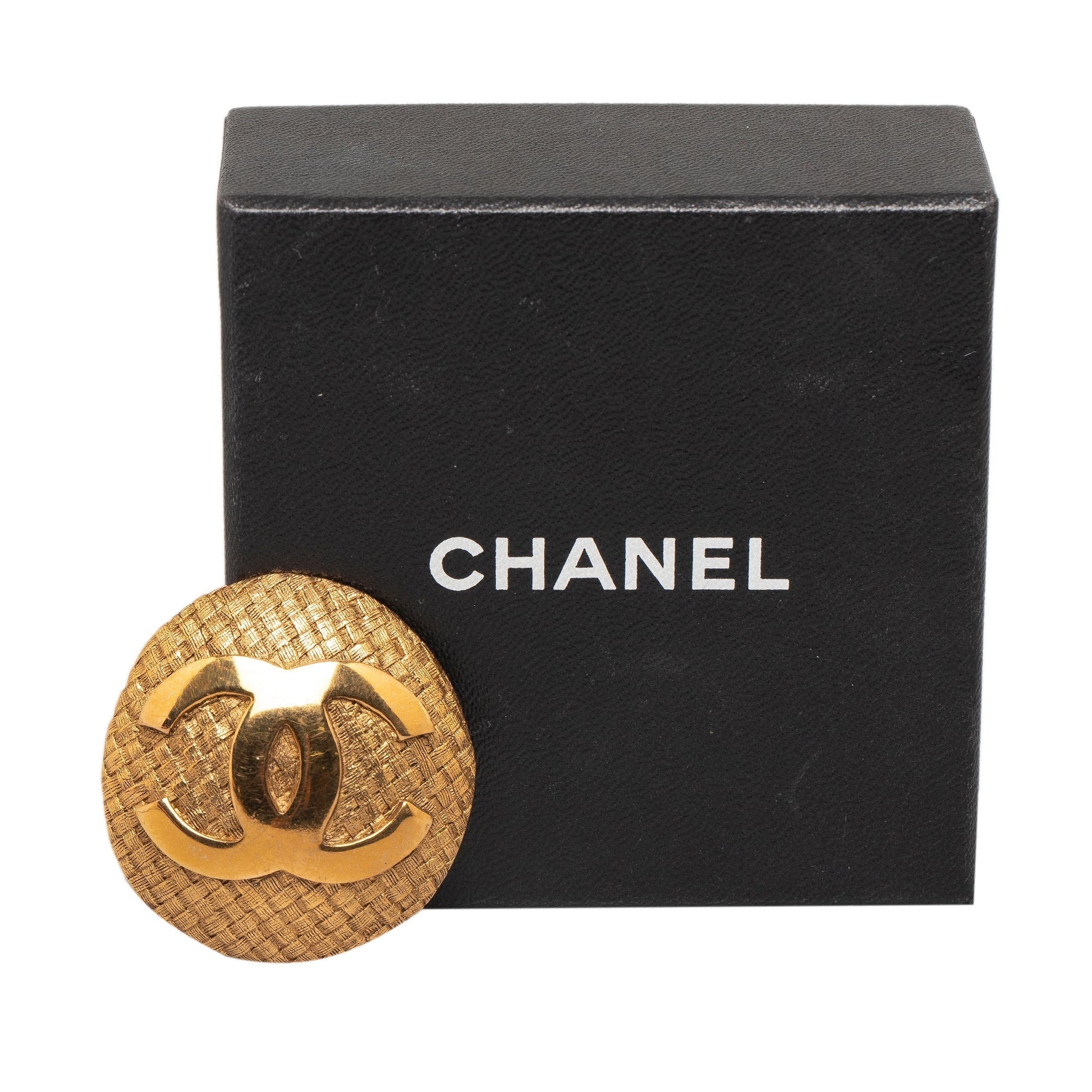 CHANEL CC Brooch Costume Brooch