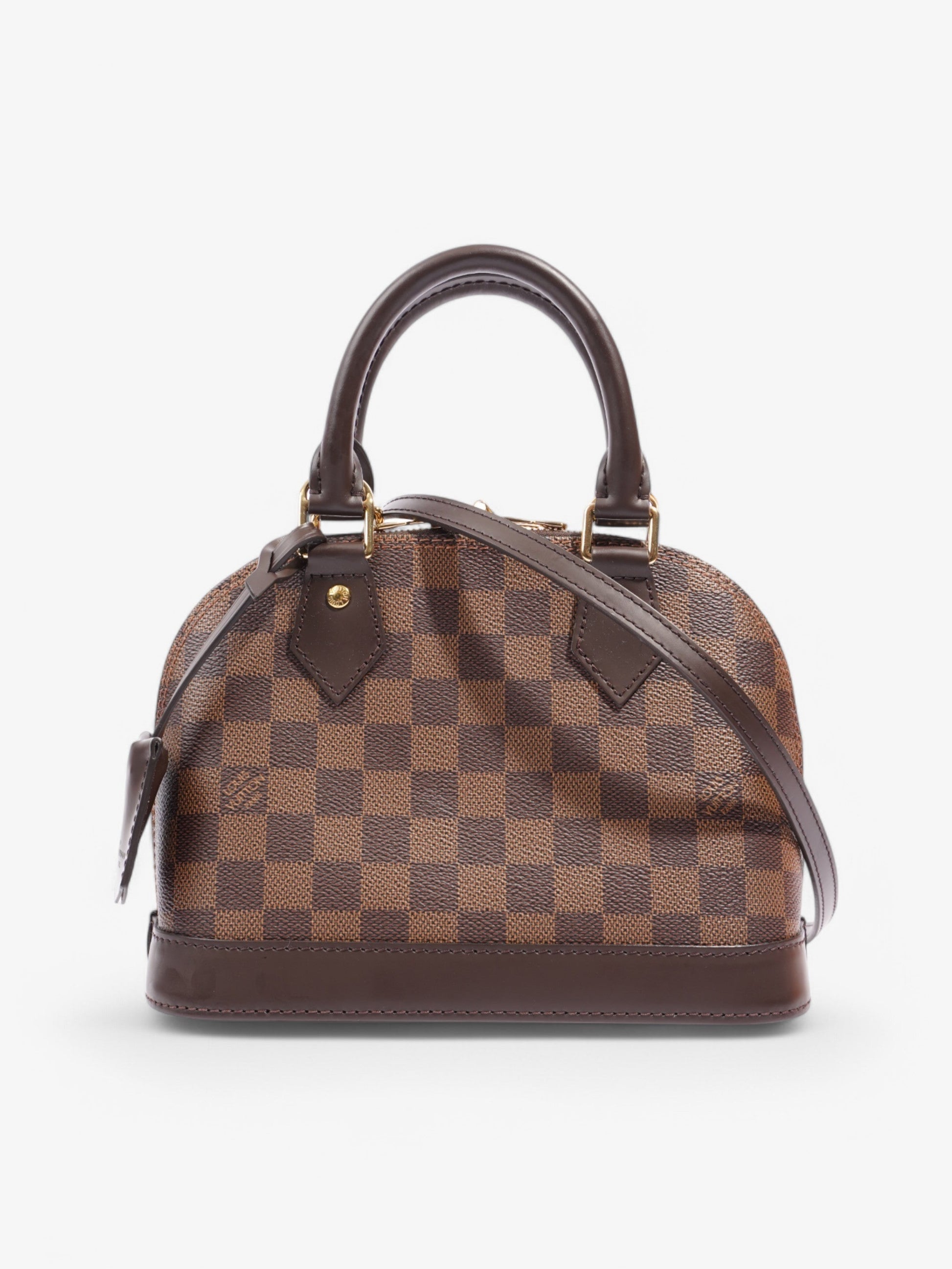 Louis Vuitton Alma Ebene Coated BB Damier Canvas Coated Canvas Apparel Bb 17