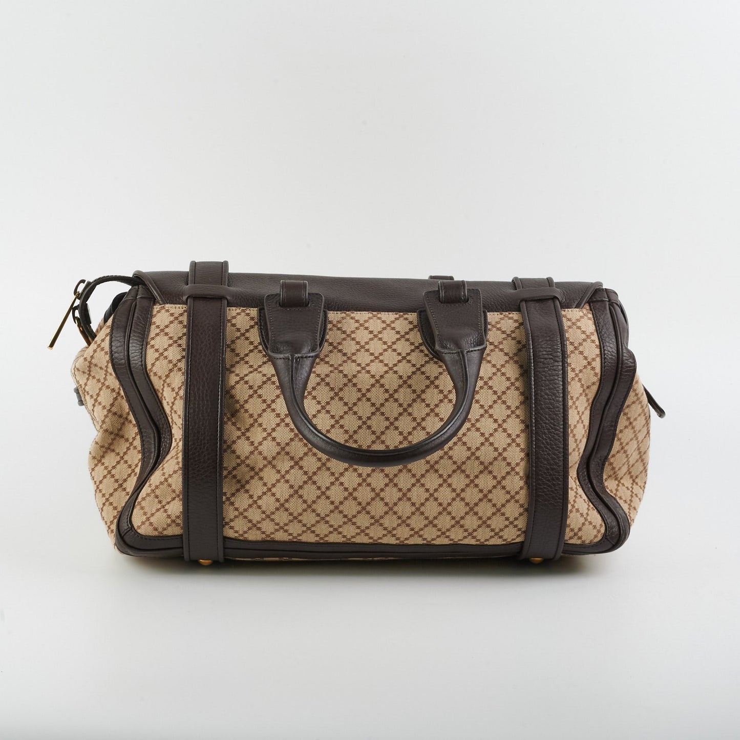 Gucci Boston Diamante Bag Brown Tote Bag