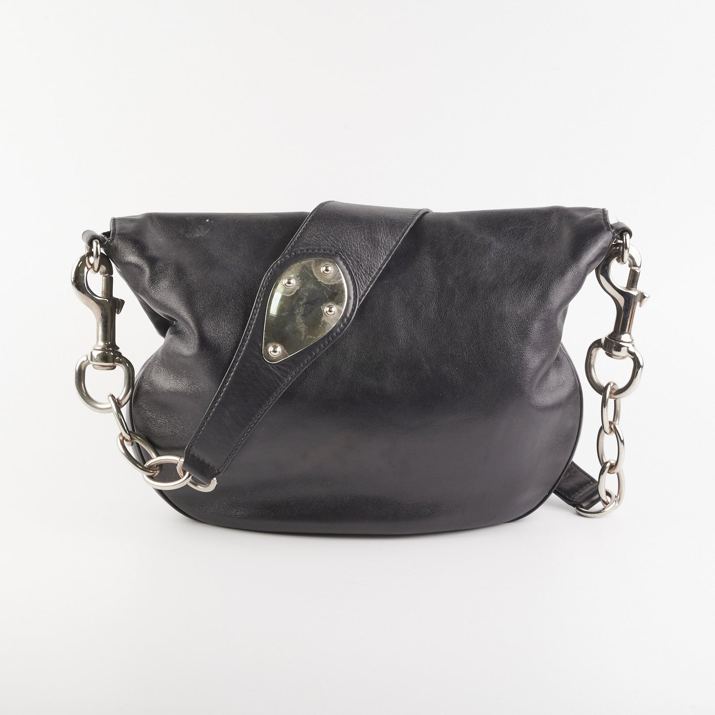 Gucci Messenger Crossbody Bag Black Large