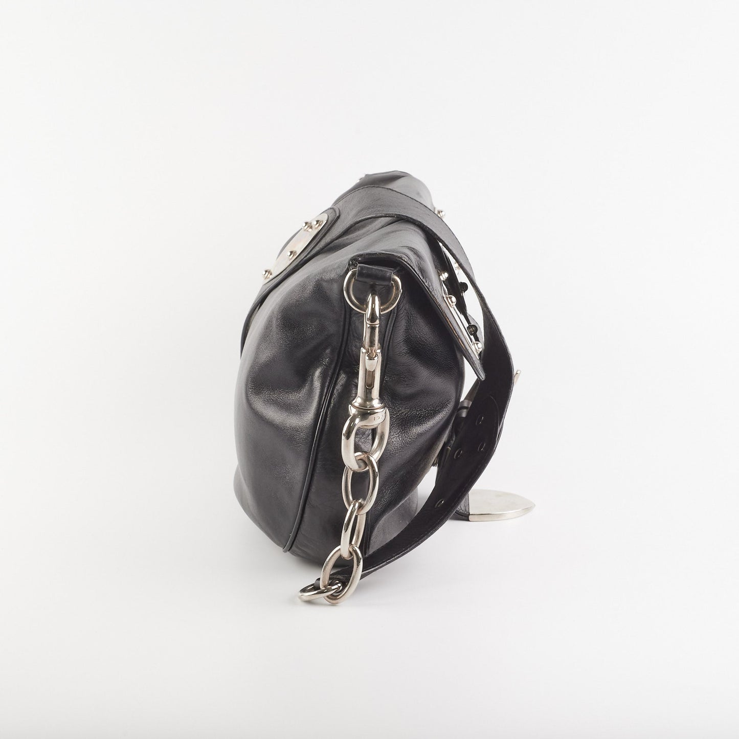 Gucci Messenger Crossbody Bag Black Large
