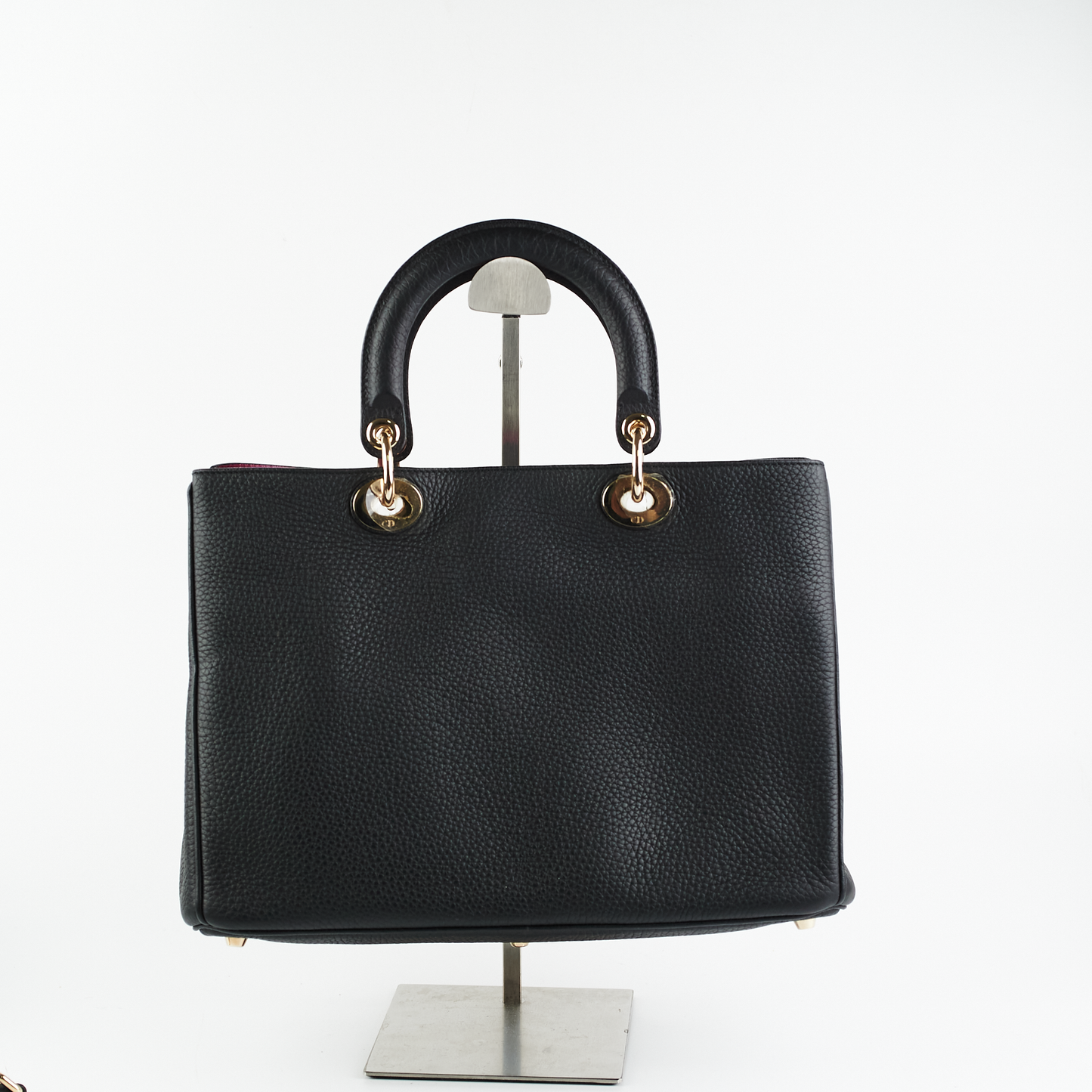 Dior issimo Shopper Shoulder Bag Black Medium