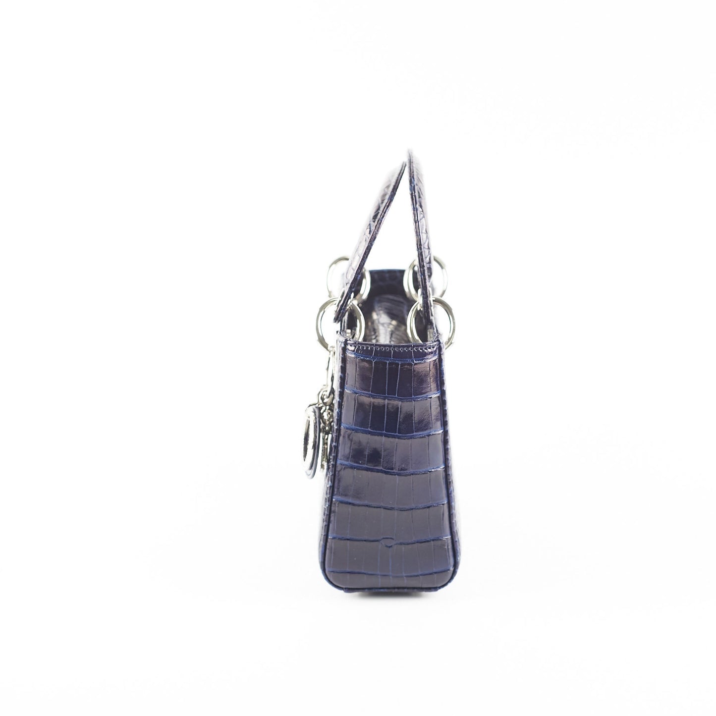 Dior Lady Crossbody Bag Blue Navy Mini