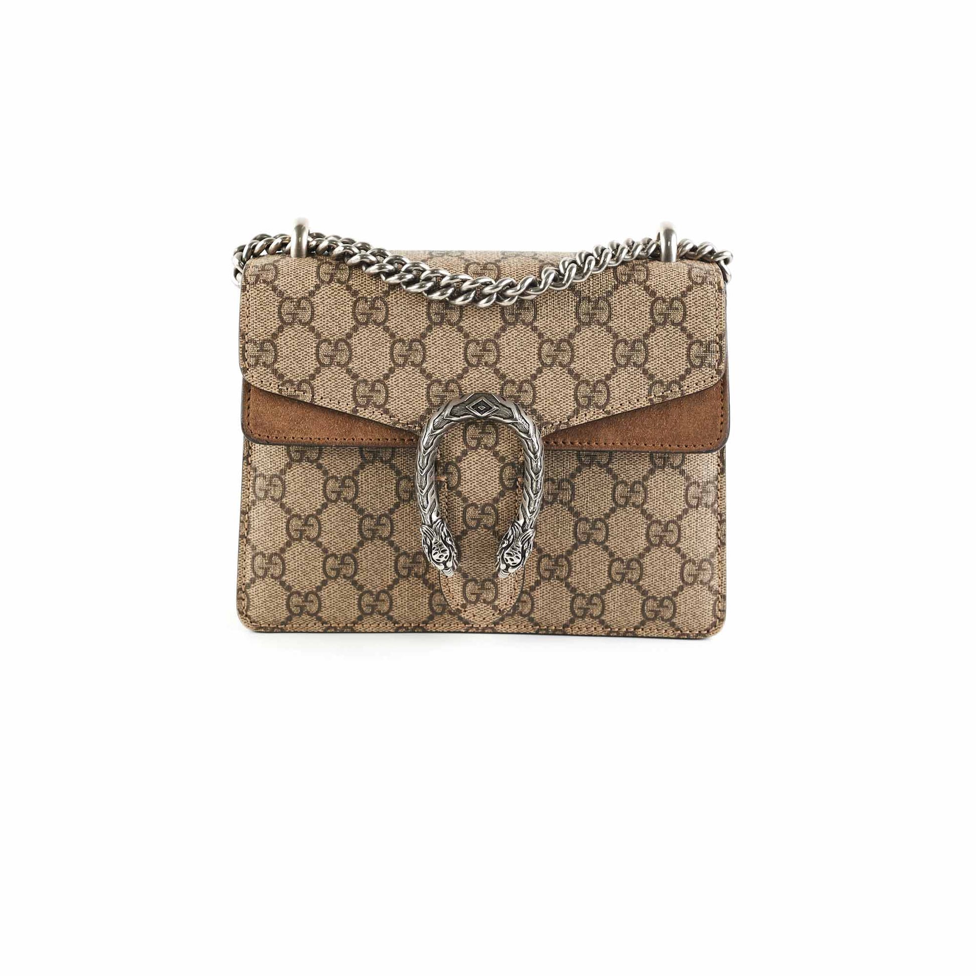 Gucci Dionysus Supreme Crossbody Bag Mini Gg Supreme