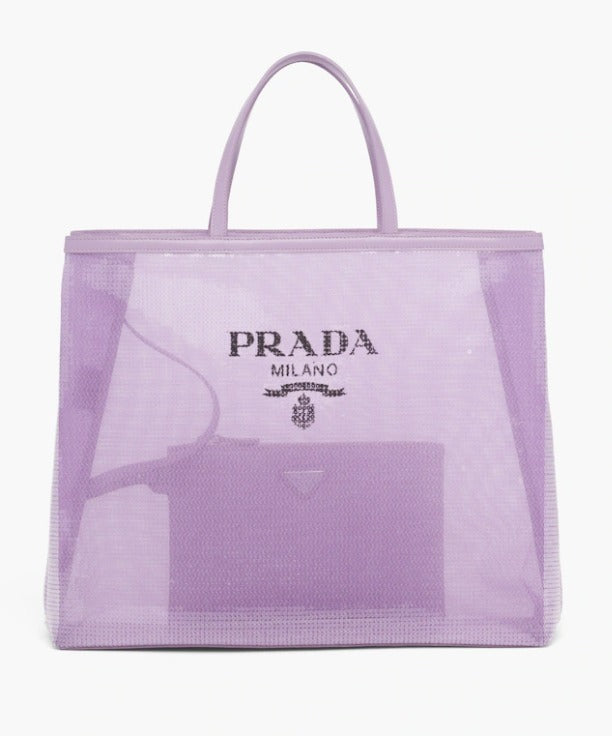Mesh Tote Bag Logo