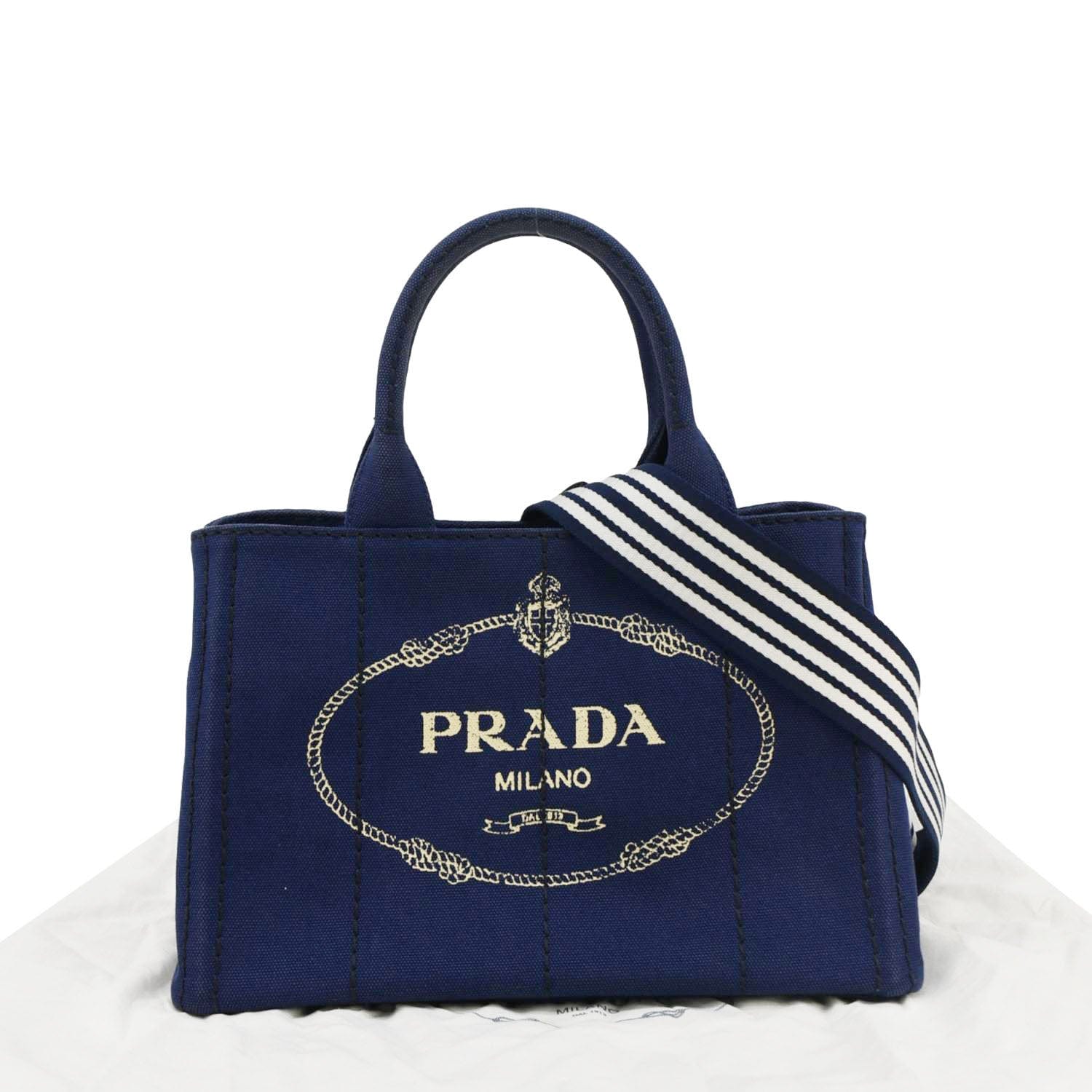 Canapa Tote Bag Dark Denim Blue