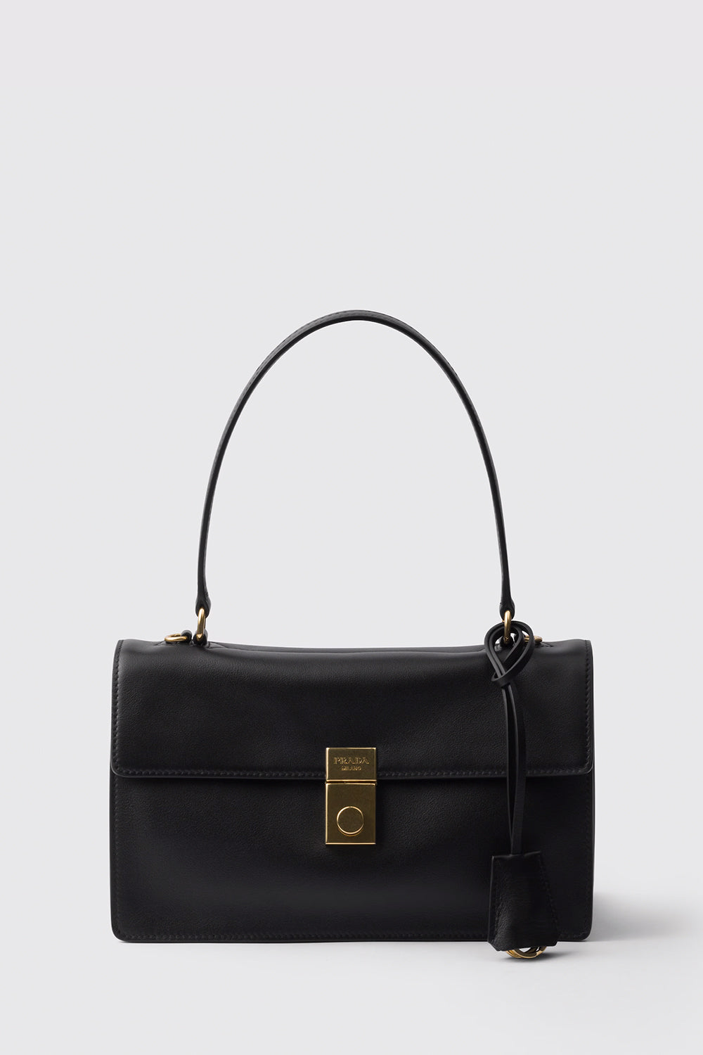 Prada Handbag Soft Sound Shoulder Bag Leather Medium