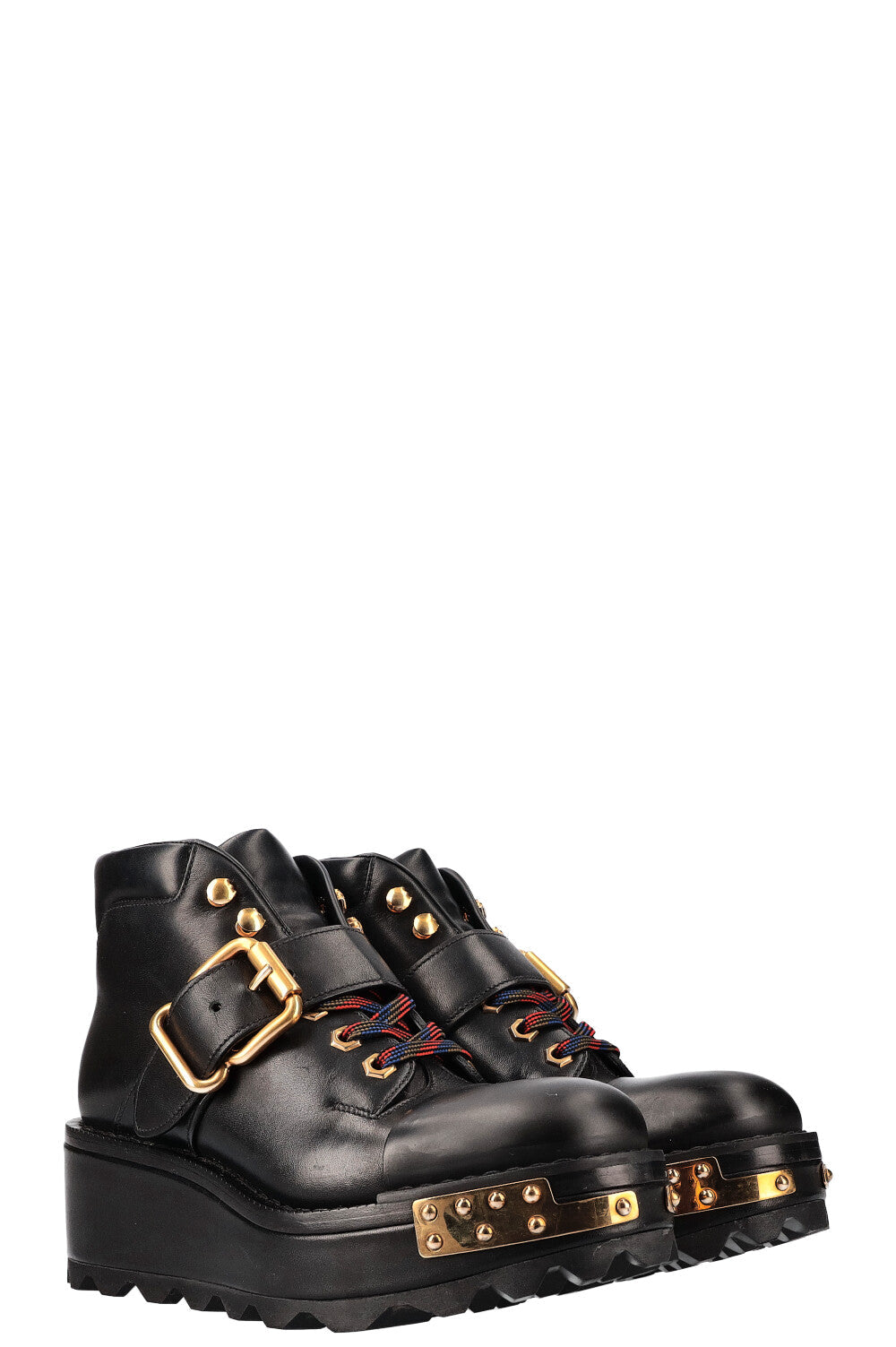 Prada Hiking Boots Black Shoes