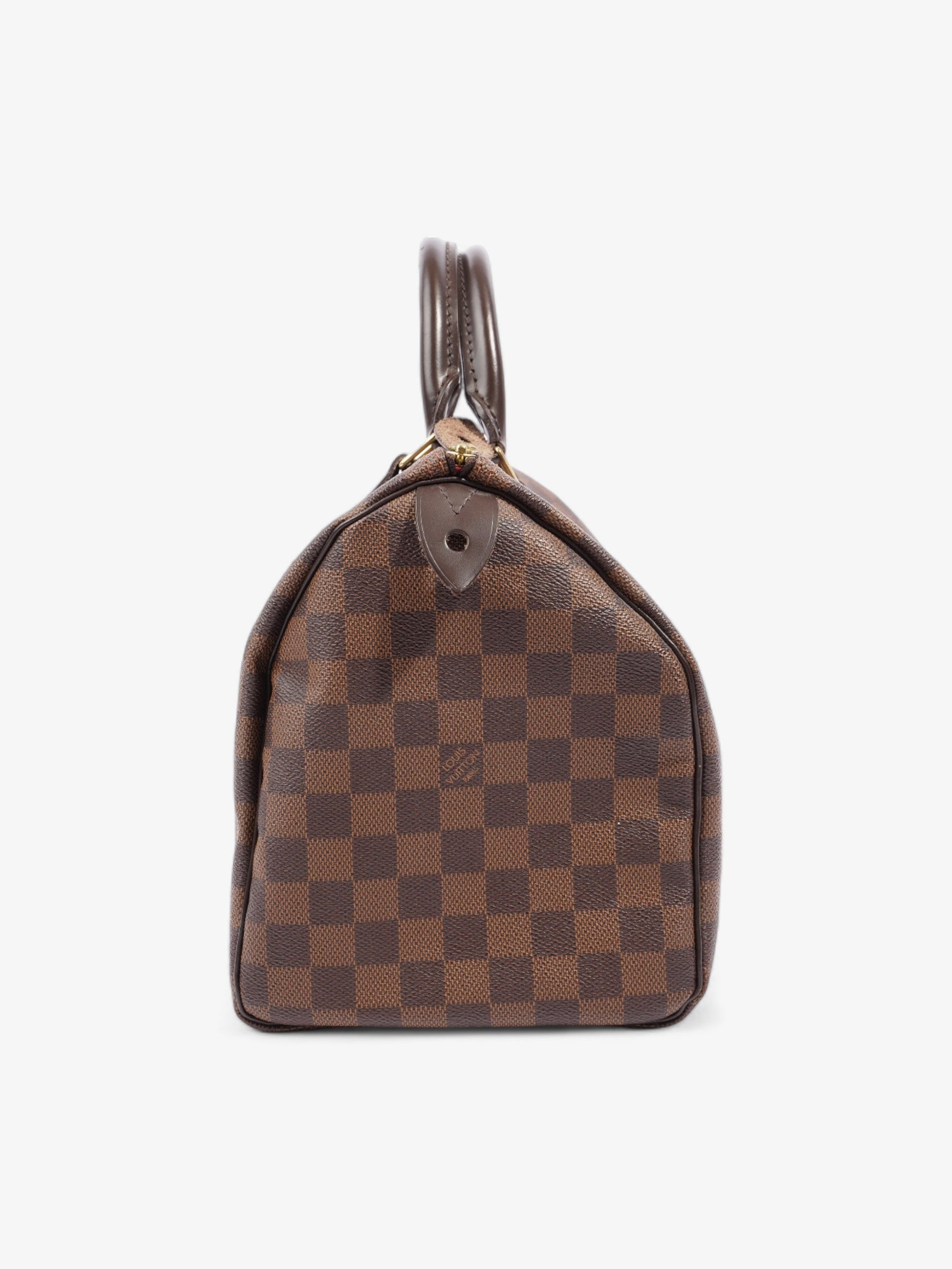 Louis Vuitton Speedy 30 Ebene Coated Canvas Damier Apparel Canvas 1