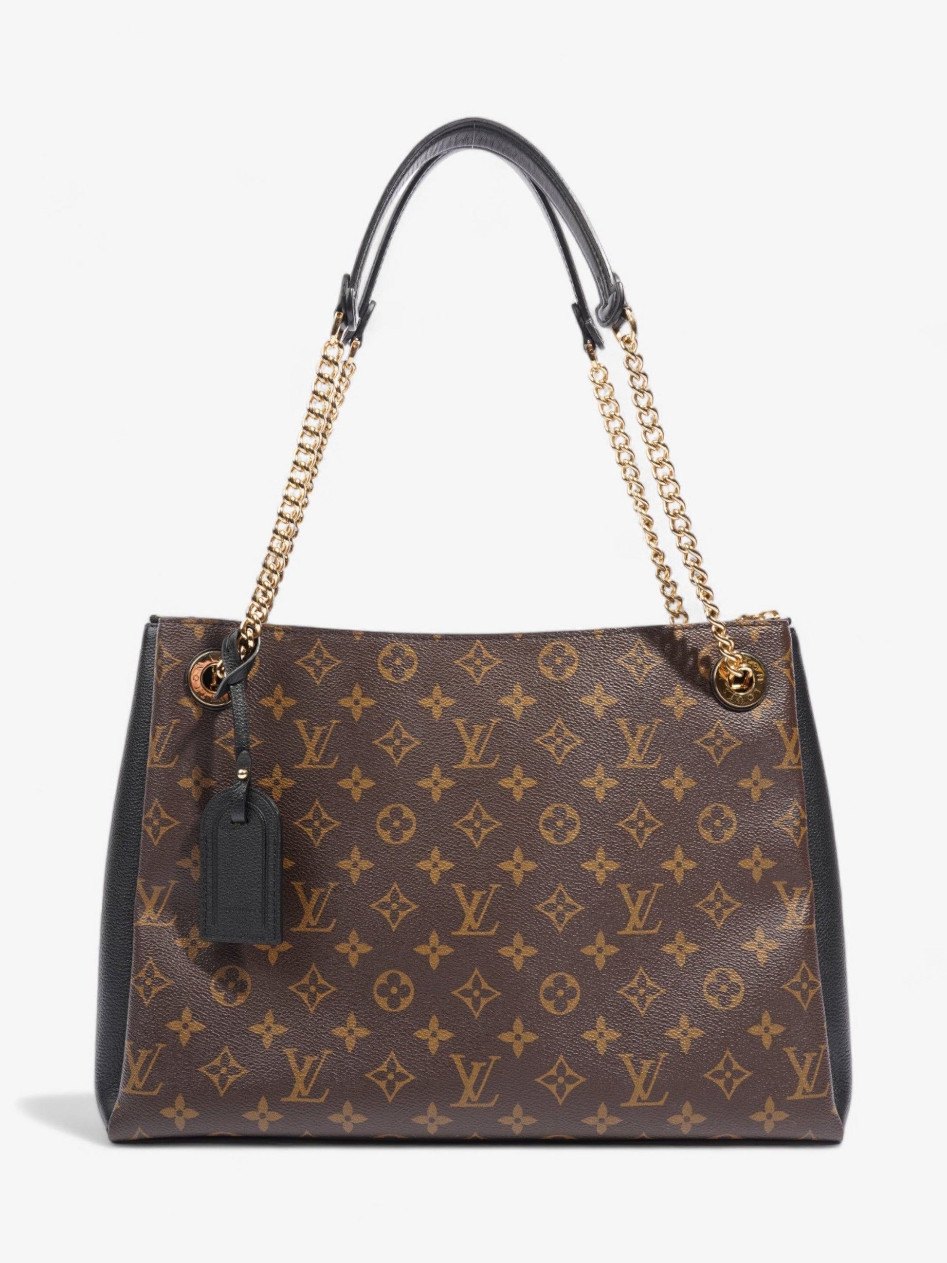 Louis Vuitton Serene Coated Monogram Black MM Canvas Coated Canvas Apparel
