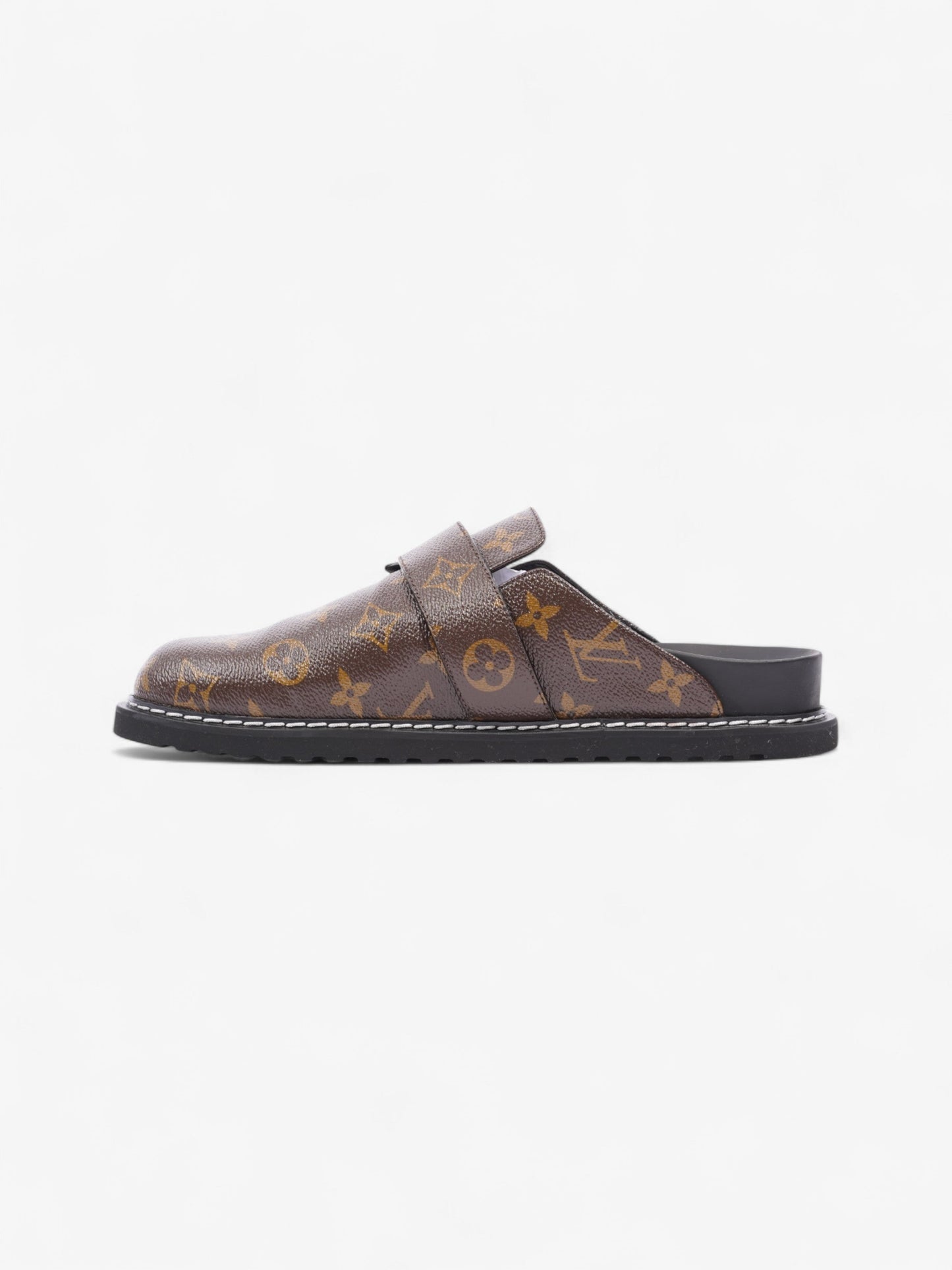 Louis Vuitton Mules Coated EU 41 UK Monogram Canvas Apparel