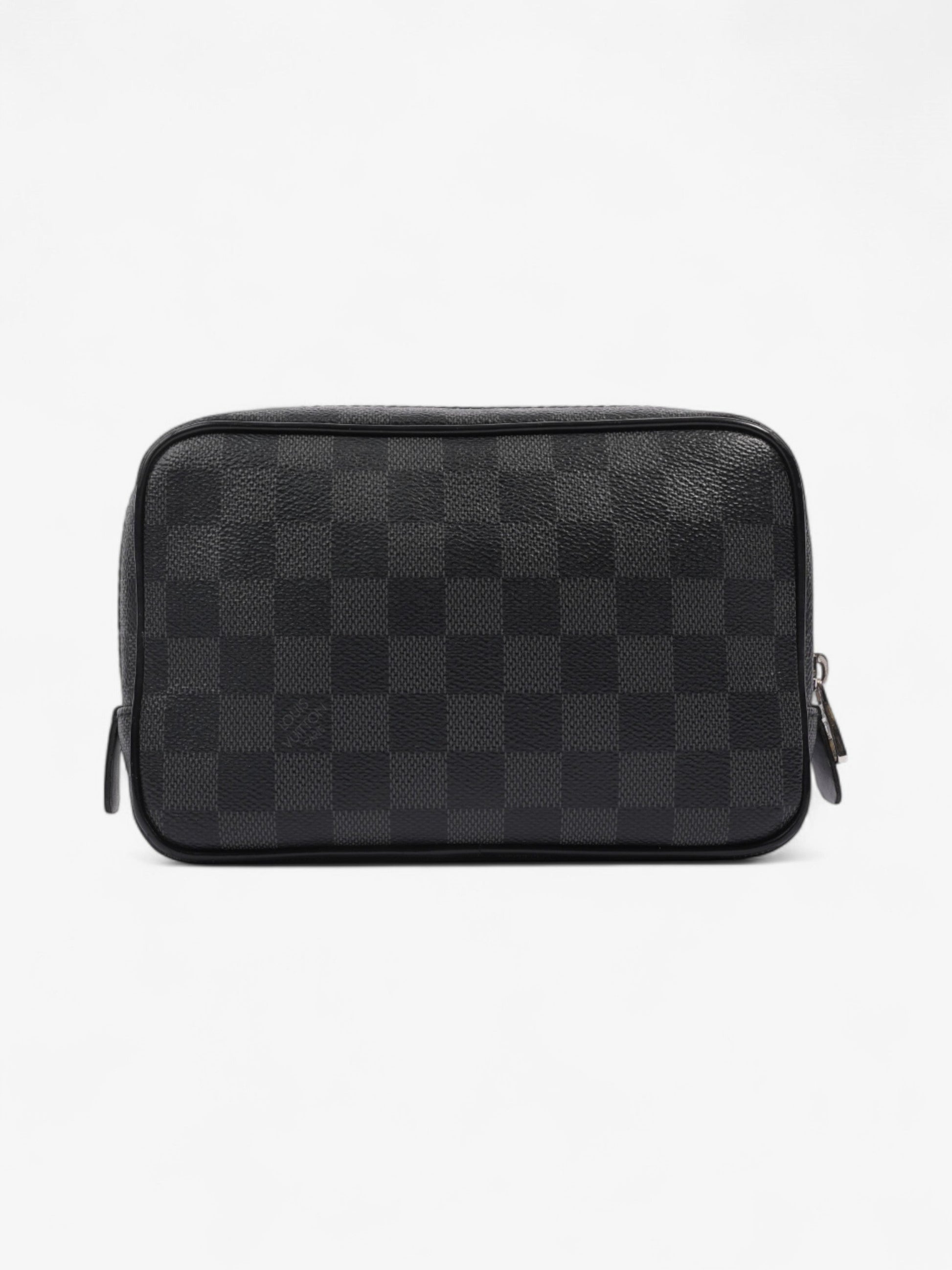 Louis Vuitton Toiletry Graphite Coated Canvas Damier Apparel