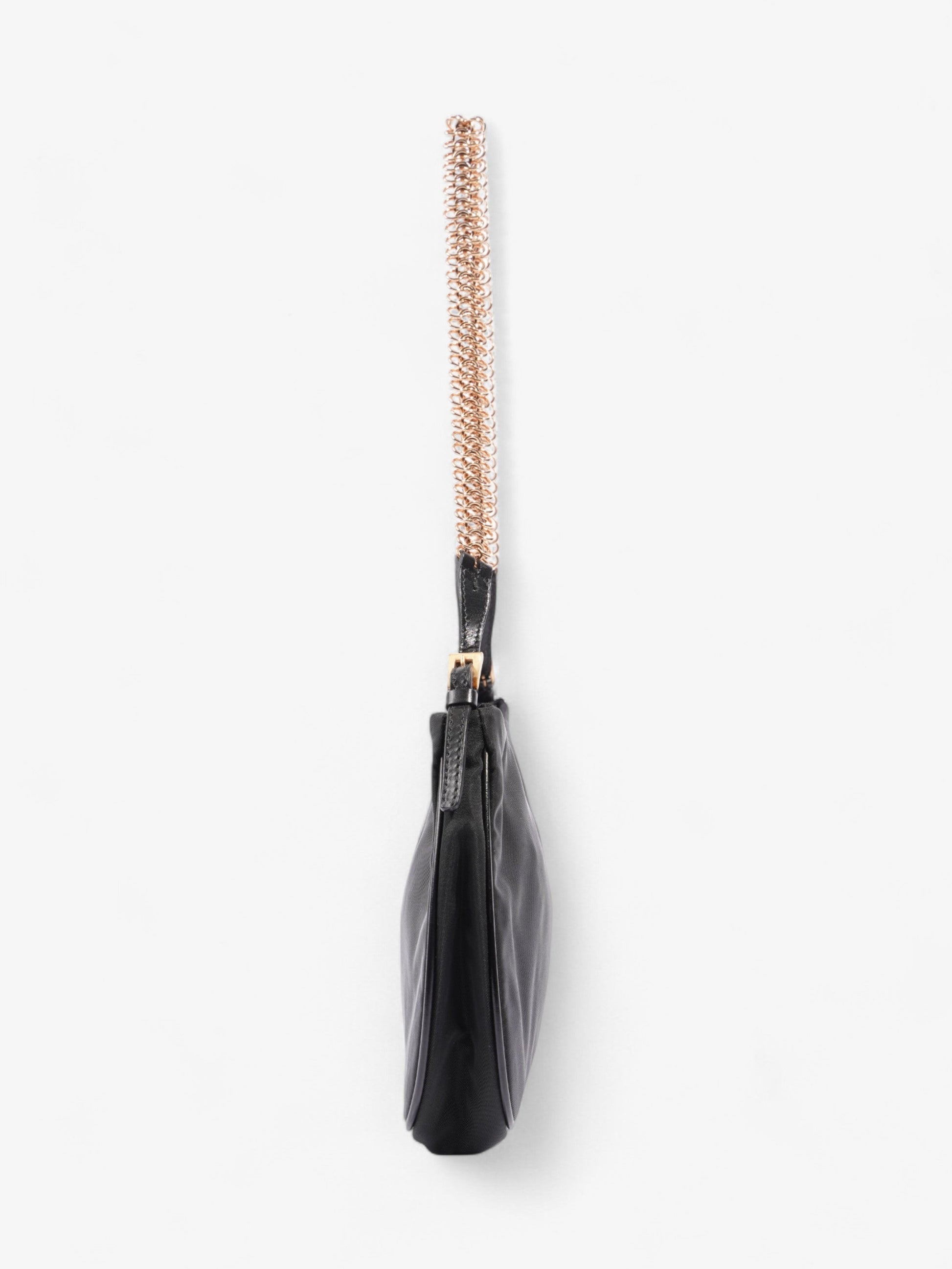 Prada Tessuto Shoulder Bag Nylon Black