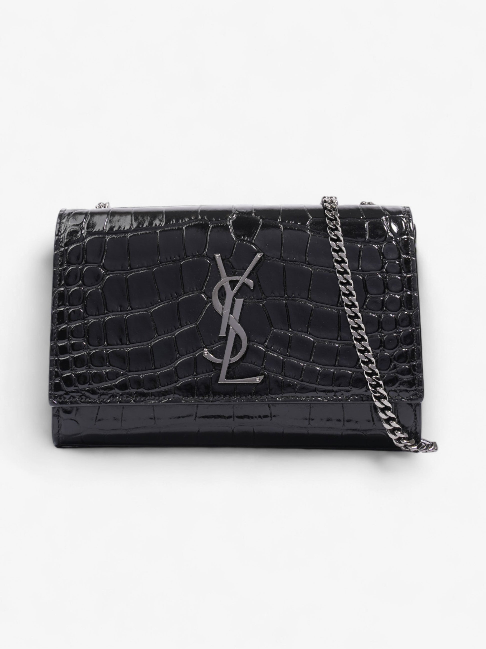 YSL Saint Laurent Kate Calfskin Crossbody Bag Leather Black Small Leather Small 1