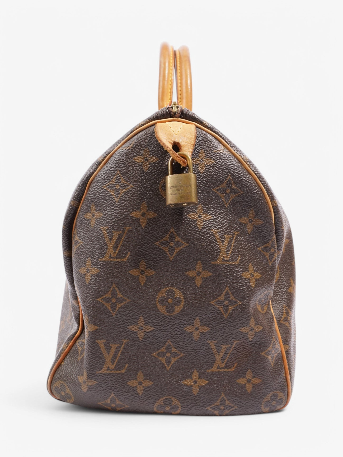 Louis Vuitton Speedy Coated 35 Monogram Canvas Coated Canvas Apparel Canvas 217