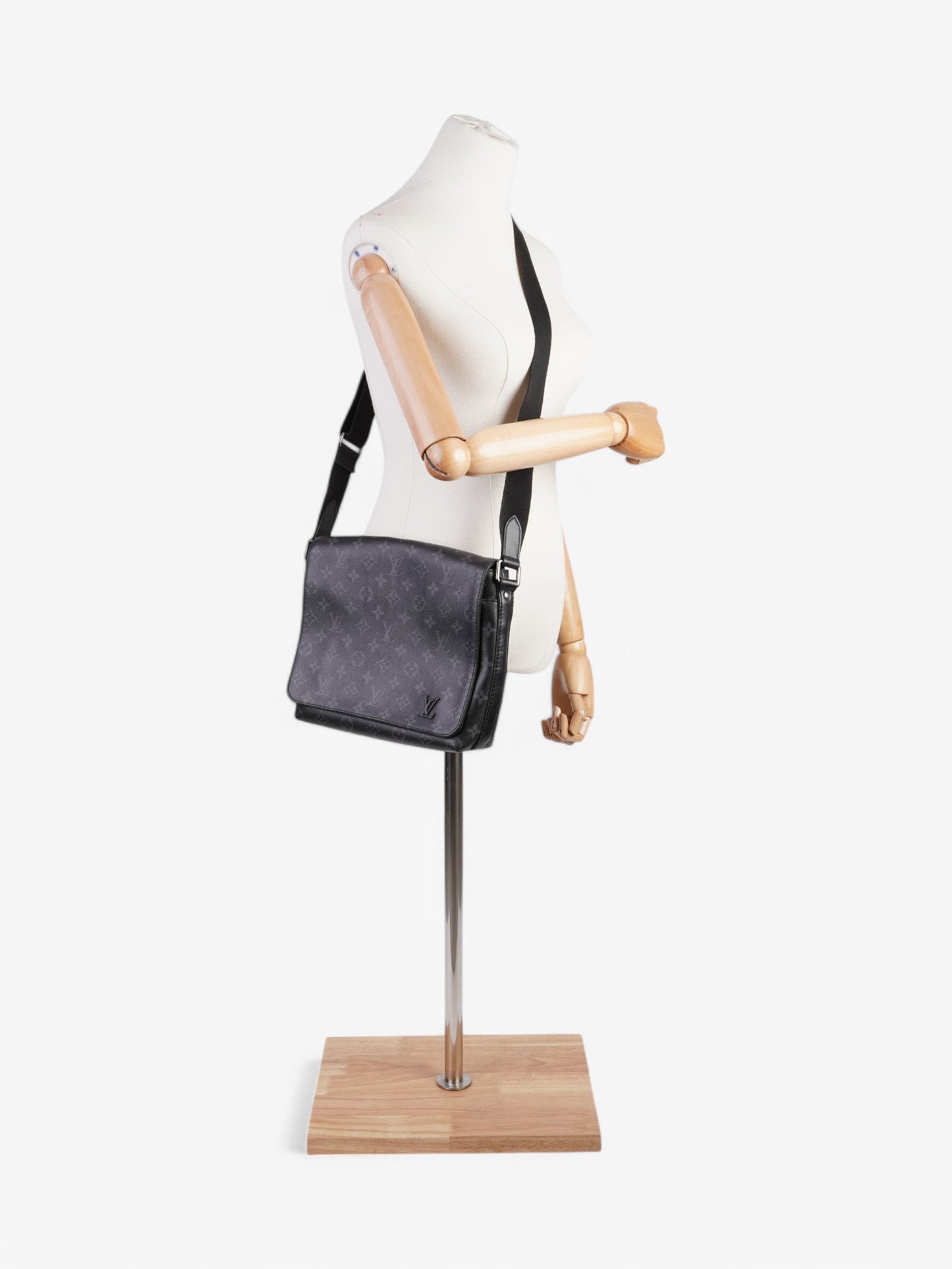 Louis Vuitton District Messegner Eclipse Coated Canvas Apparel
