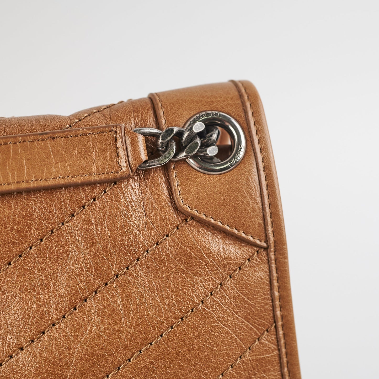 YSL Saint Laurent Niki Bag Brown Medium Travel Bag