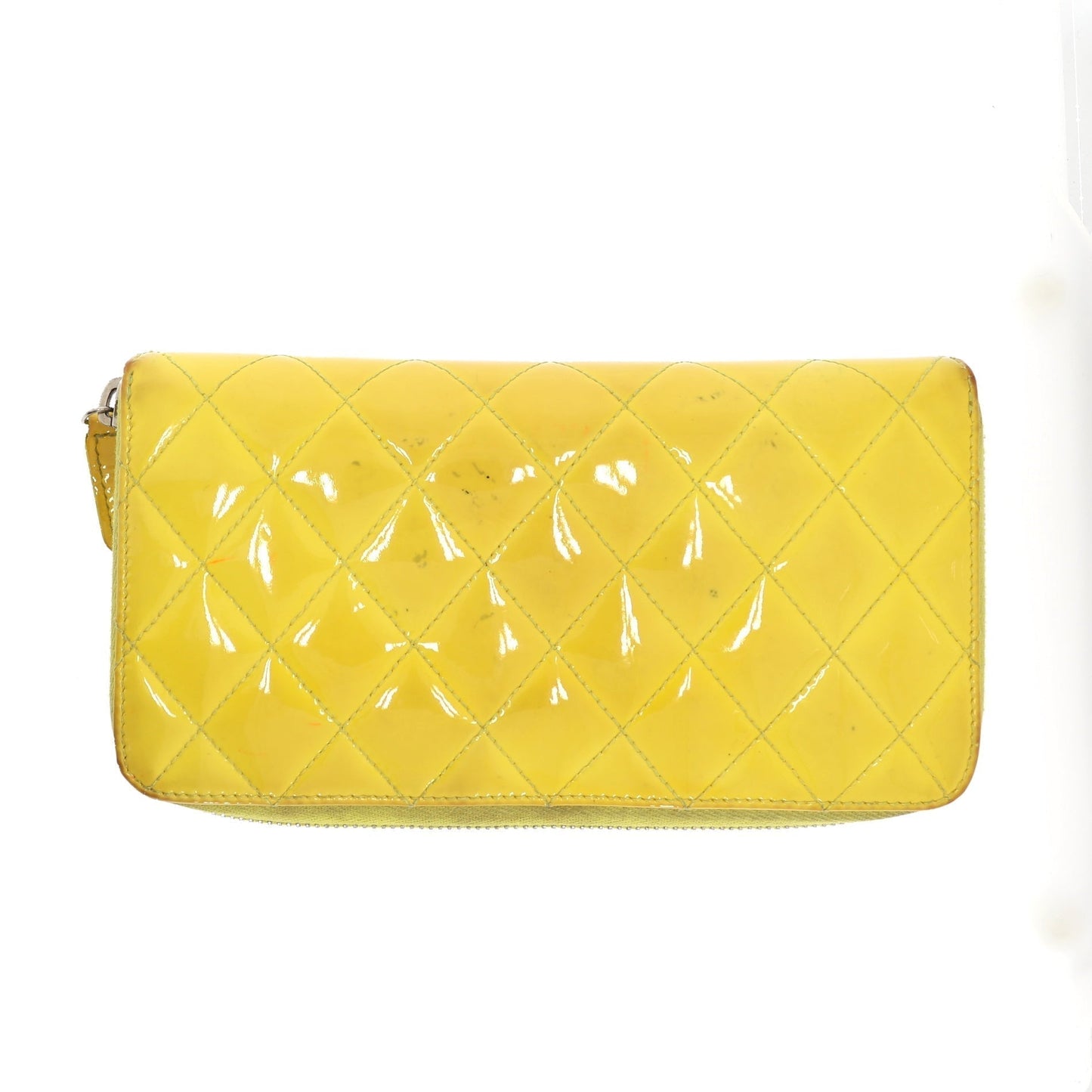 CHANEL Wallet in Yellow Patent