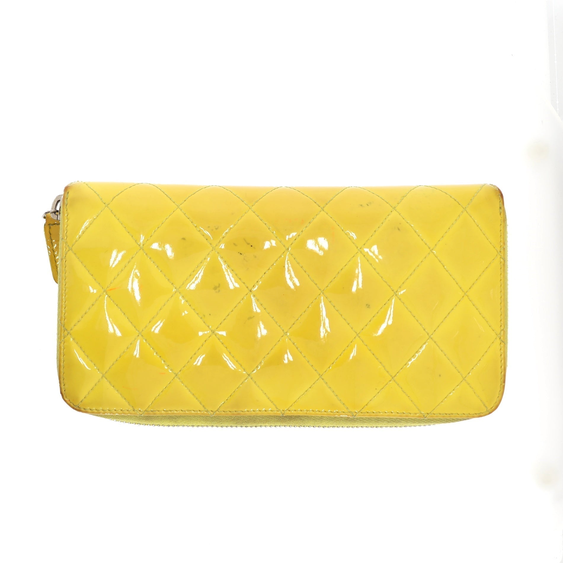 CHANEL Wallet in Yellow Patent