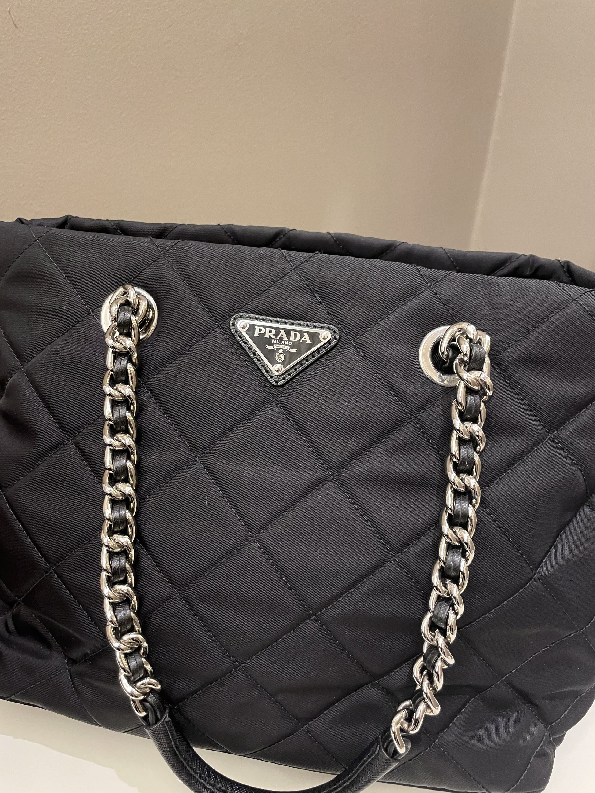 Prada Tessuto Crossbody Bag Nylon Black