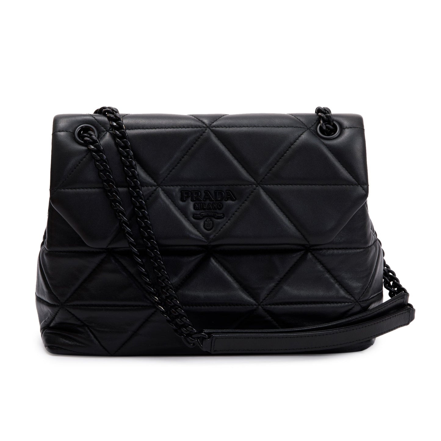 Prada Nappa Spectrum Bag Leather Black Travel Bag