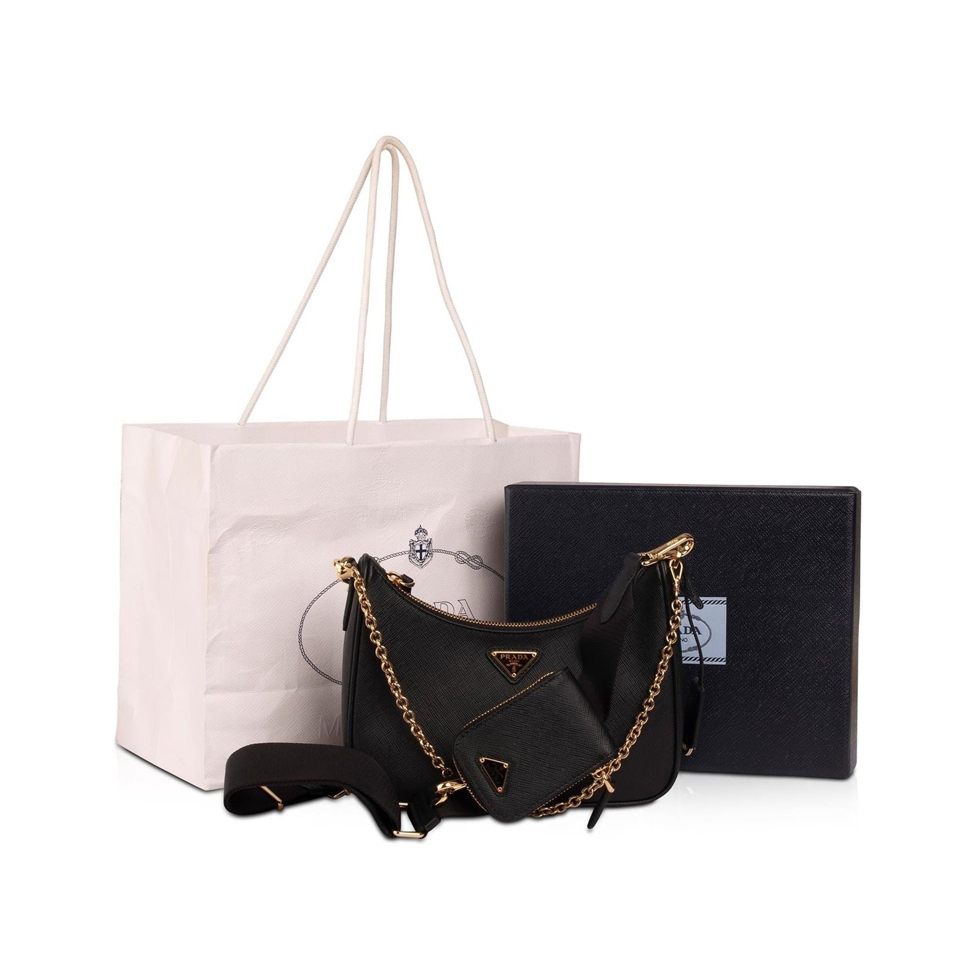 Prada Re Edition Saffiano Bag Leather Travel Bag