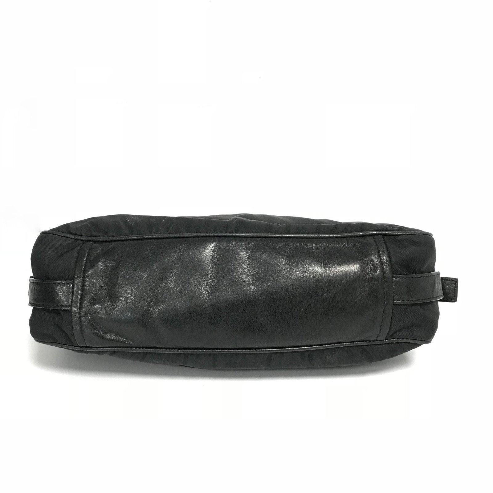 Prada And Shoulder Bag Leather Nylon