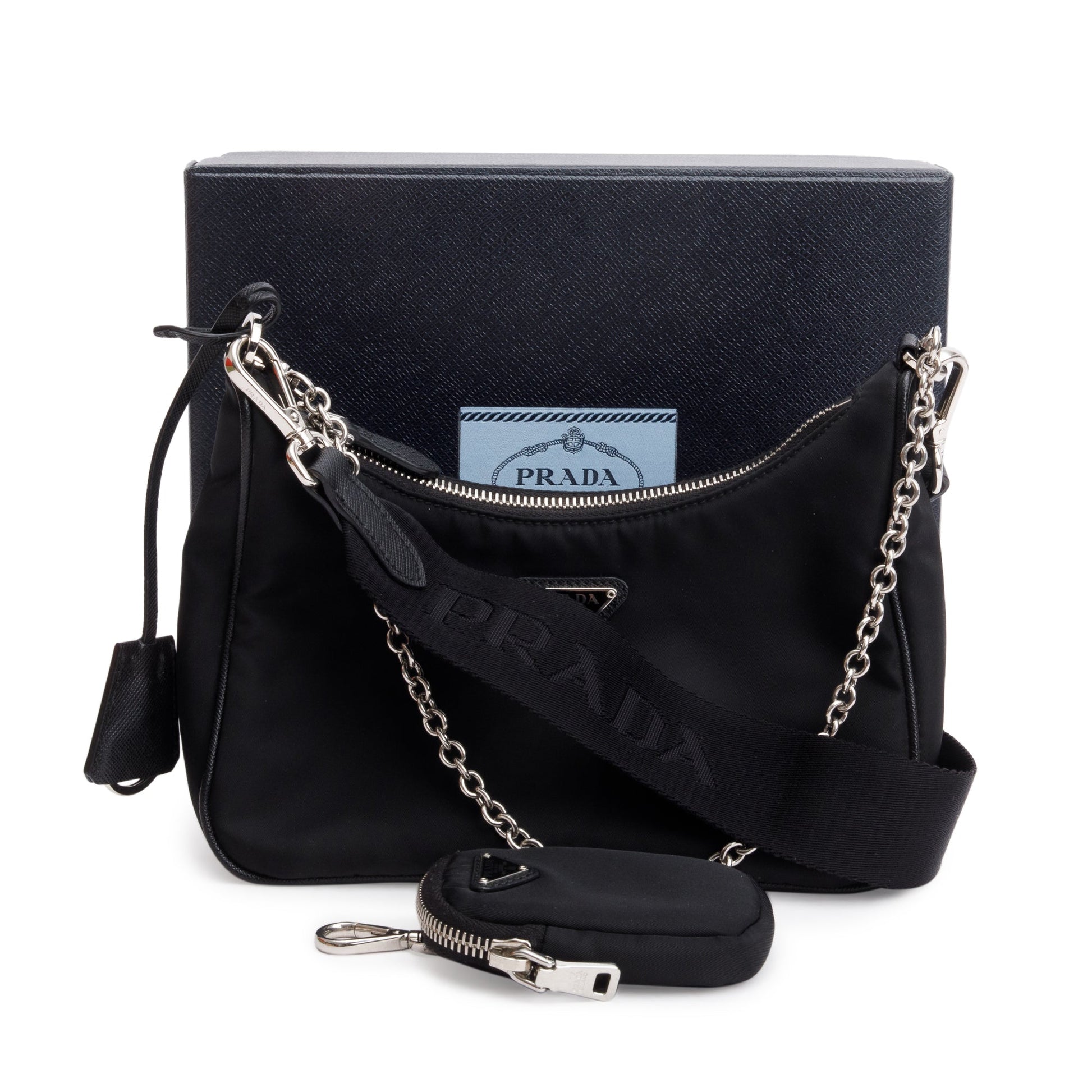 Prada Re Edition Re Shoulder Bag Nylon Black W Box 56927