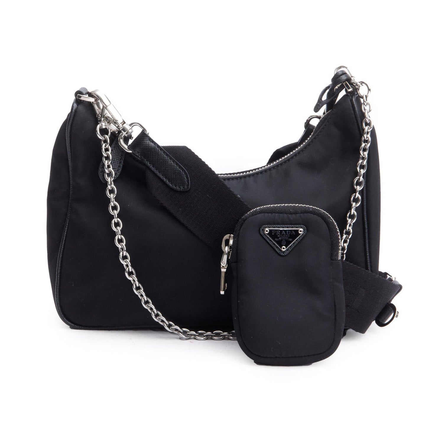 Prada Re Edition Re Shoulder Bag Nylon Black Shoulder Bag 57418