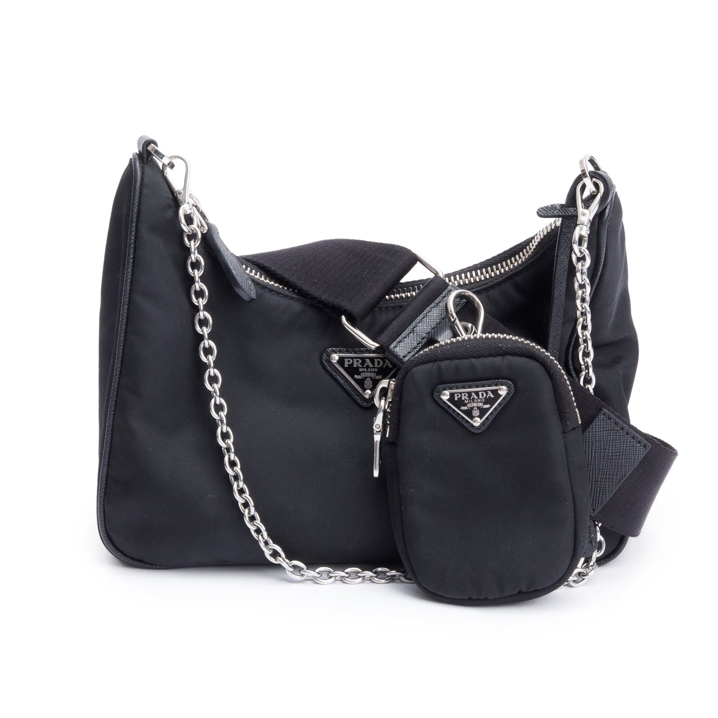 Prada Re Edition Re Shoulder Bag Nylon Black Shoulder Bag 57819
