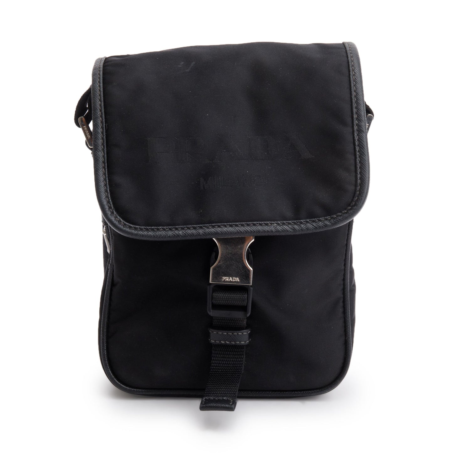 Prada Re And Saffiano Crossbody Bag Leather Nylon