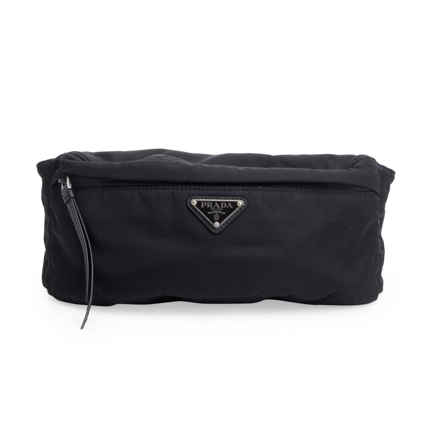 Prada Tessuto Montagne Belt Bag Nylon Black Belt Bag 56646