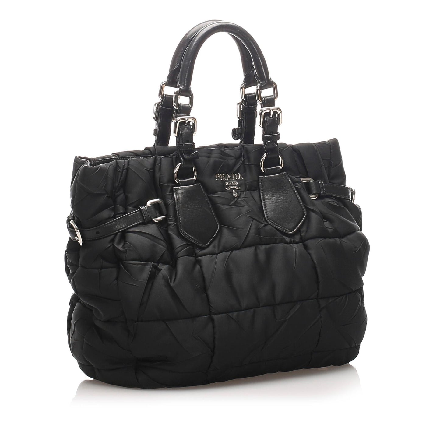 Prada Tesutto Bomber Tote Tote Bag